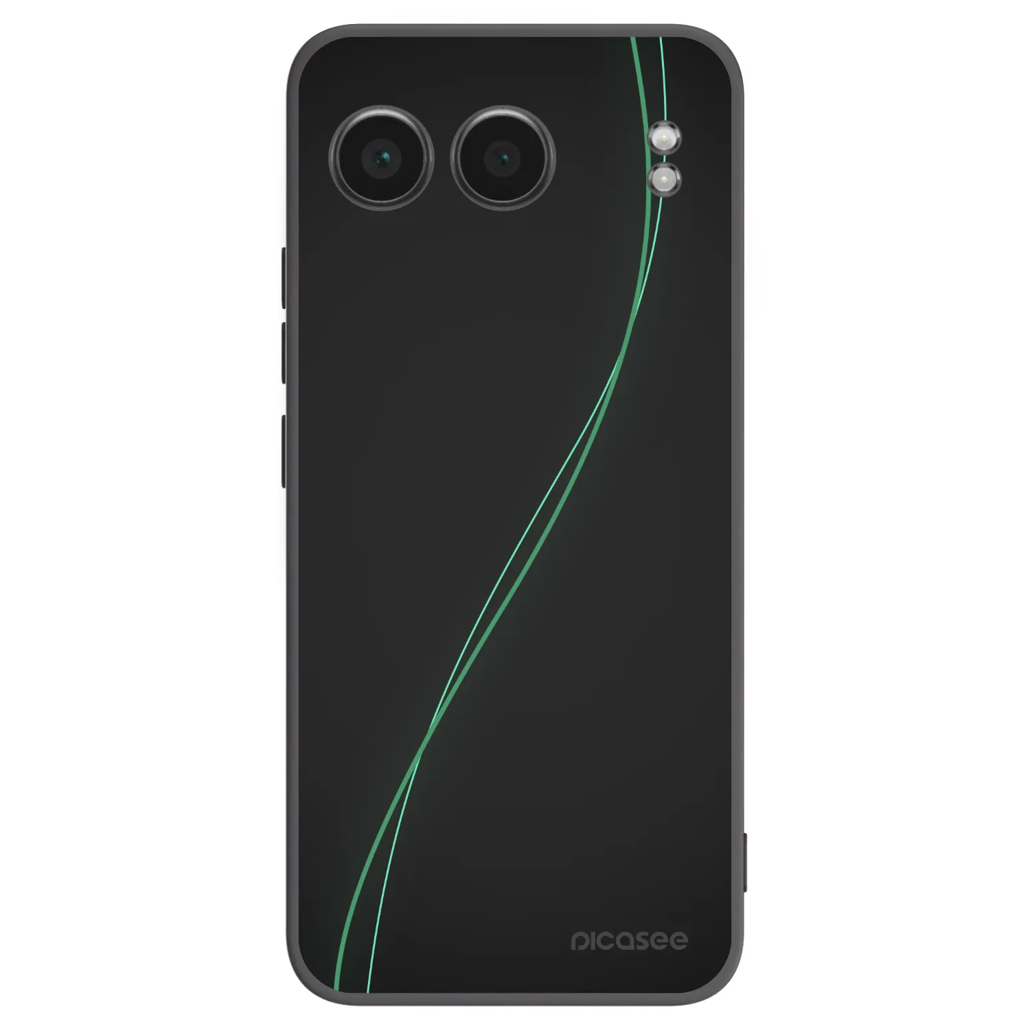 Picasee silikónový čierny obal pre OnePlus Nord 4 - Be Different