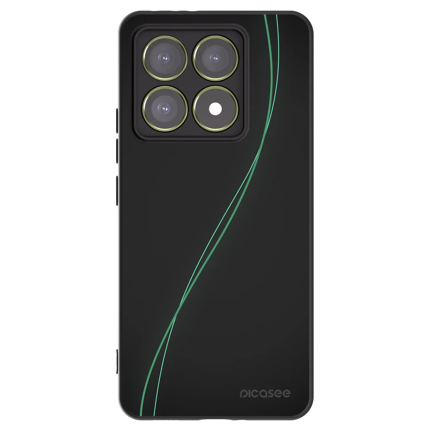 Silikónový čierny obal pre Xiaomi 14T - Be Different