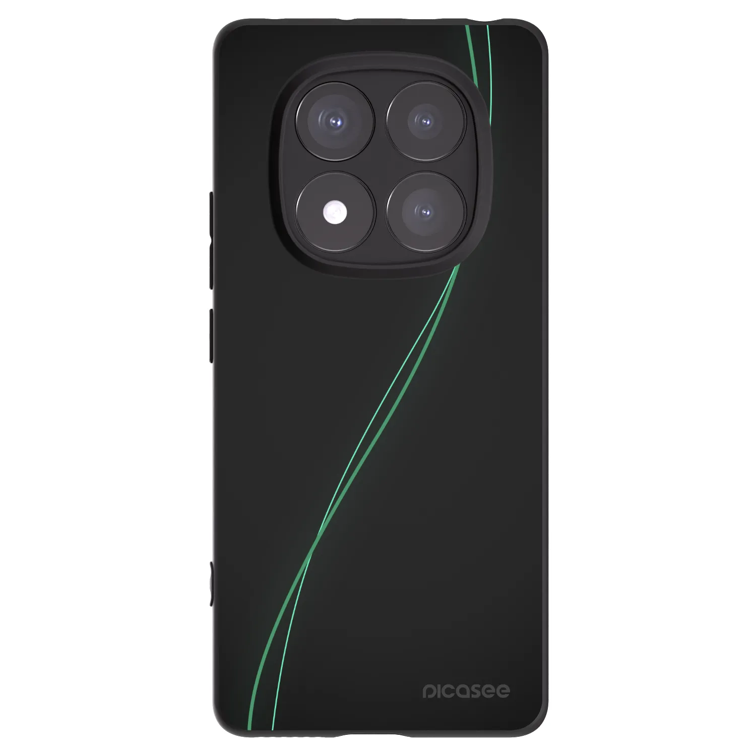 Silikónový čierny obal pre Xiaomi Redmi Note 14 Pro 5G - Be Different