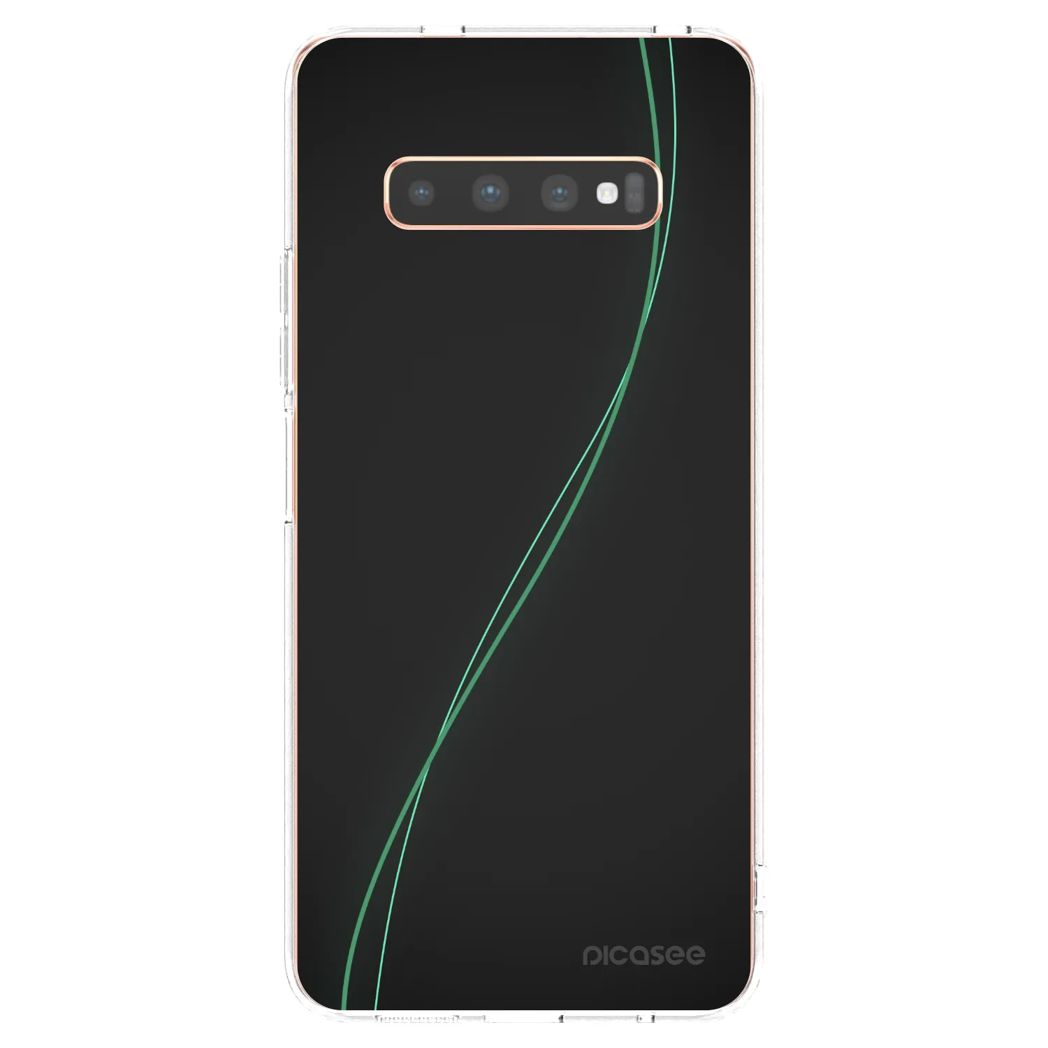 Picasee silikónový prehľadný obal pre Samsung Galaxy S10 Plus G975 - Be Different