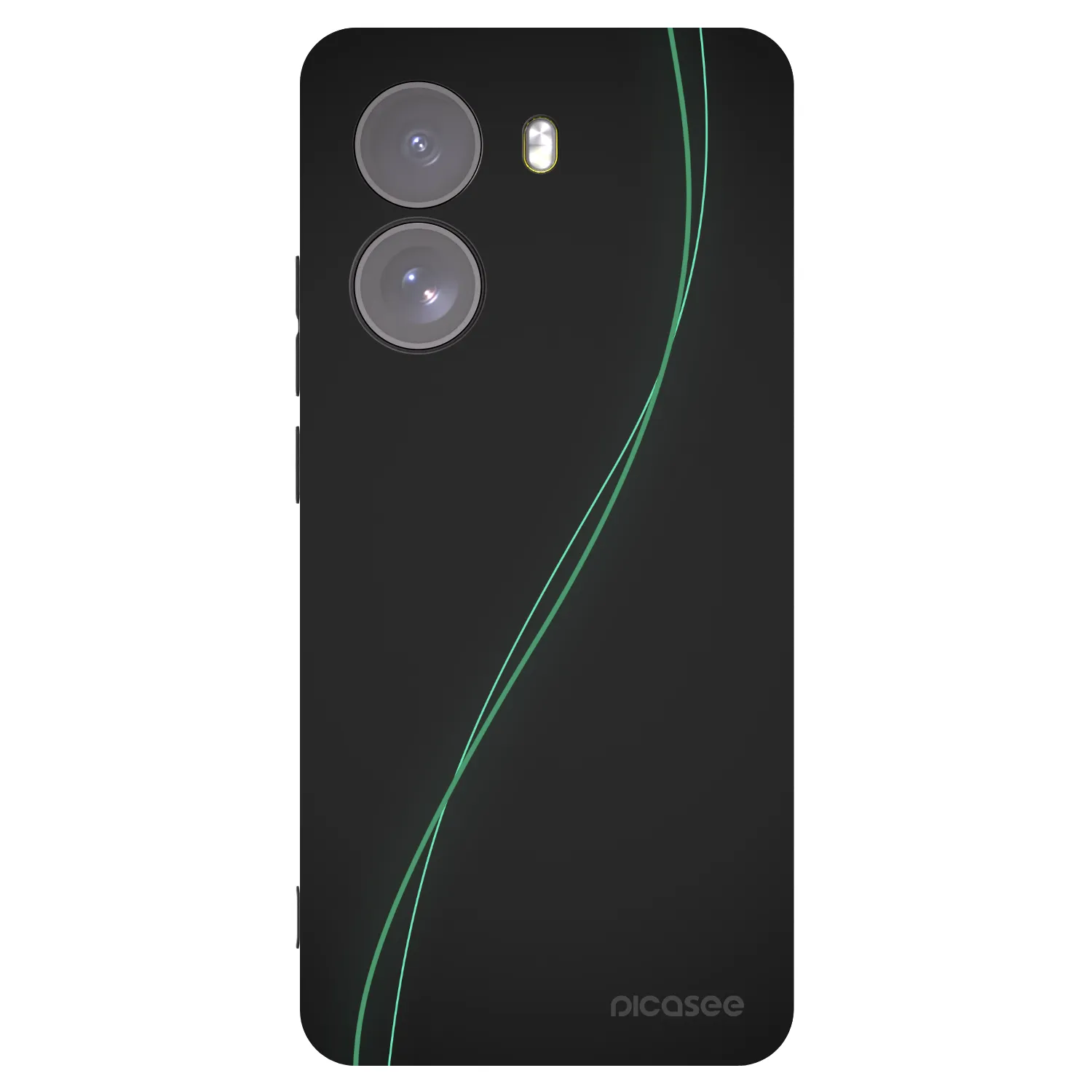 Picasee silikónový čierny obal pre Xiaomi Poco X7 - Be Different