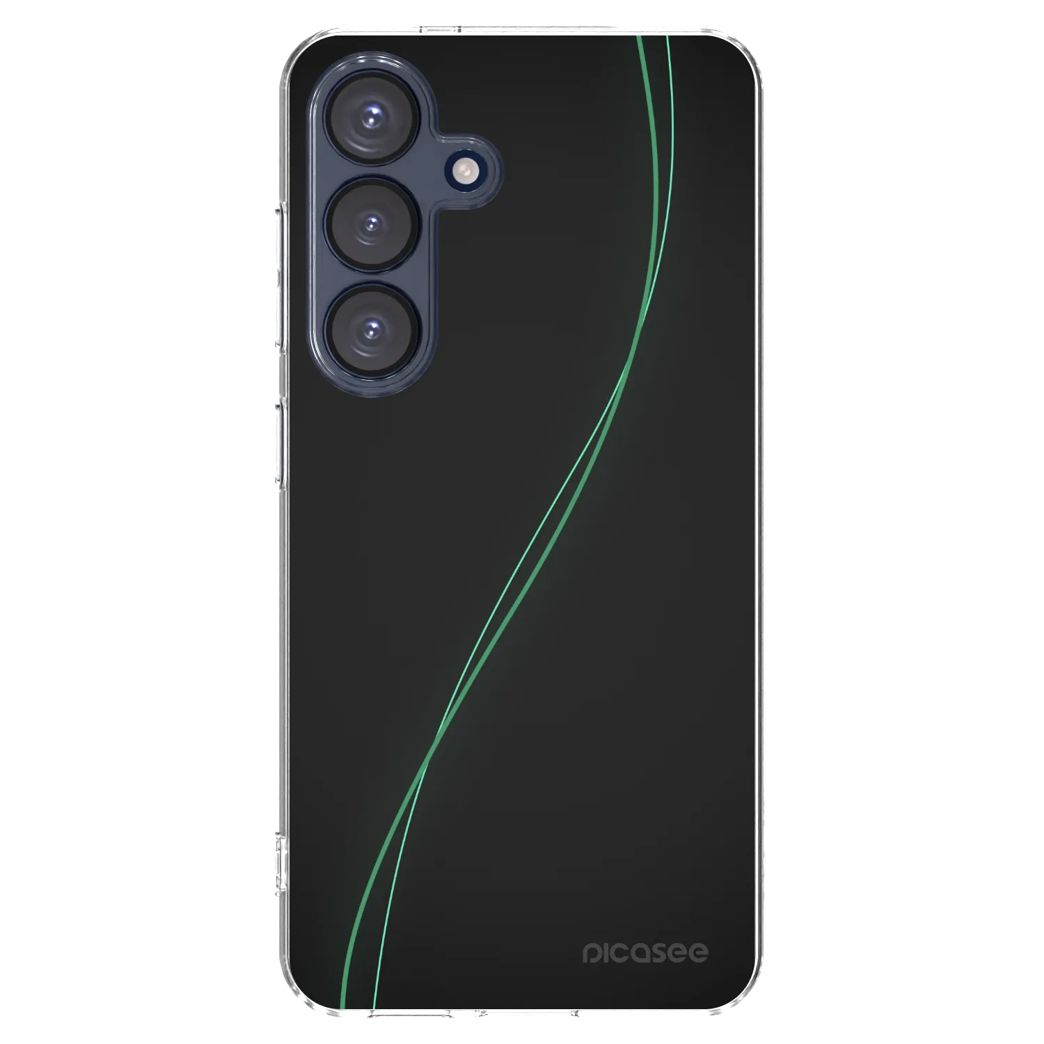 Picasee silikónový prehľadný obal pre Samsung Galaxy S25 5G - Be Different