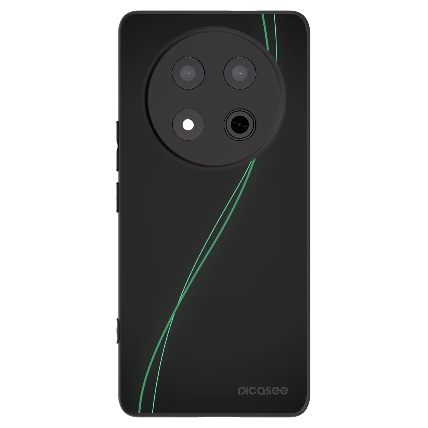 Picasee silikónový čierny obal pre Honor Magic7 Lite 5G - Be Different