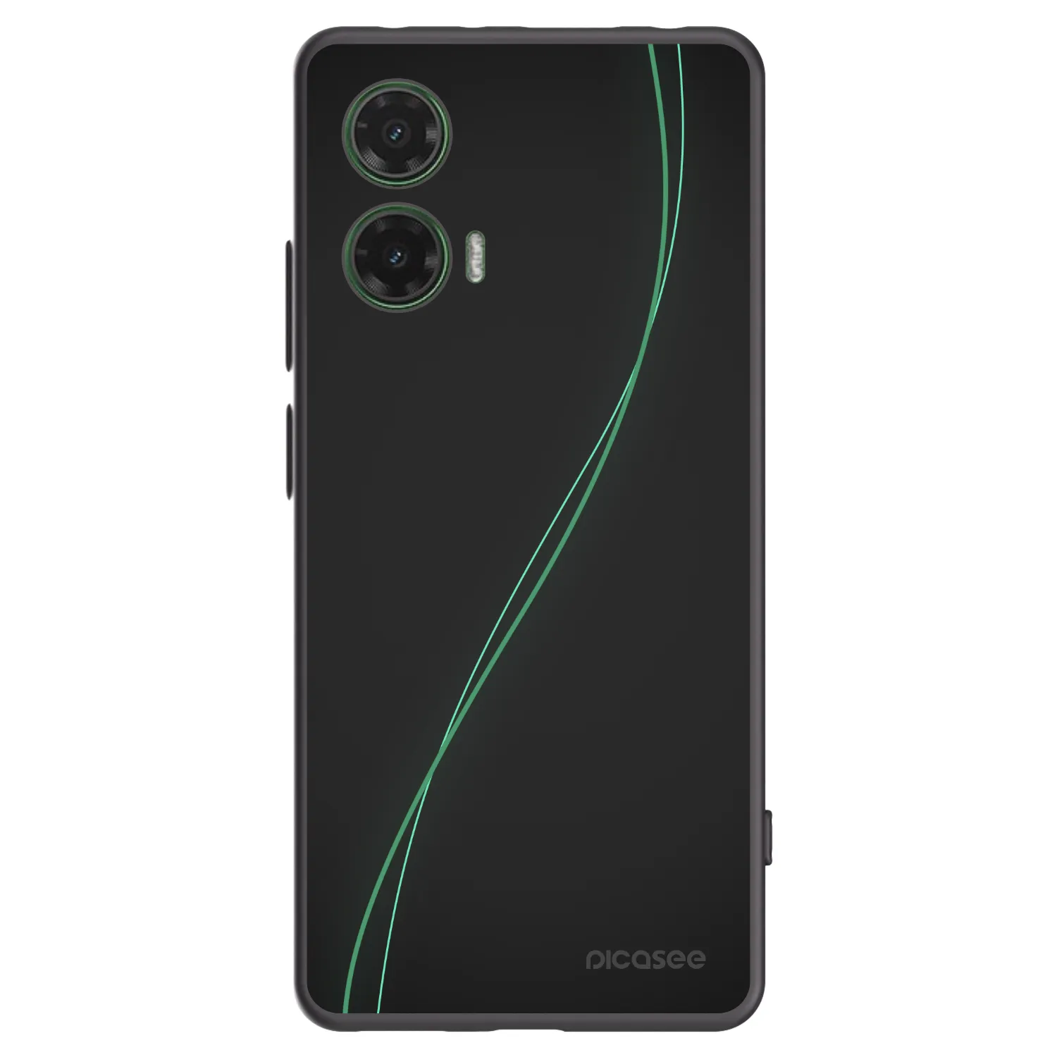 Silikónový čierny obal pre Motorola Moto G35 5G - Be Different