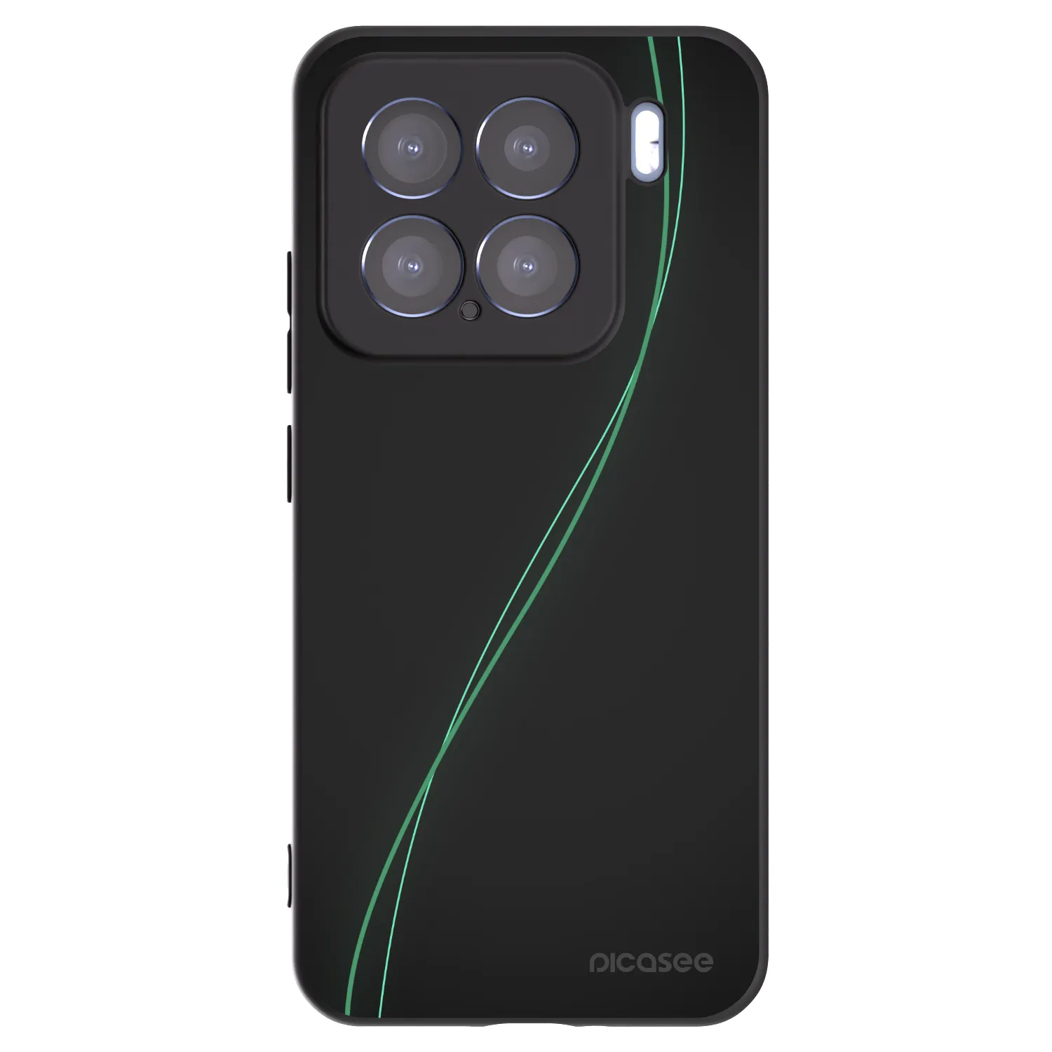 Silikónový čierny obal pre Xiaomi 15 - Be Different