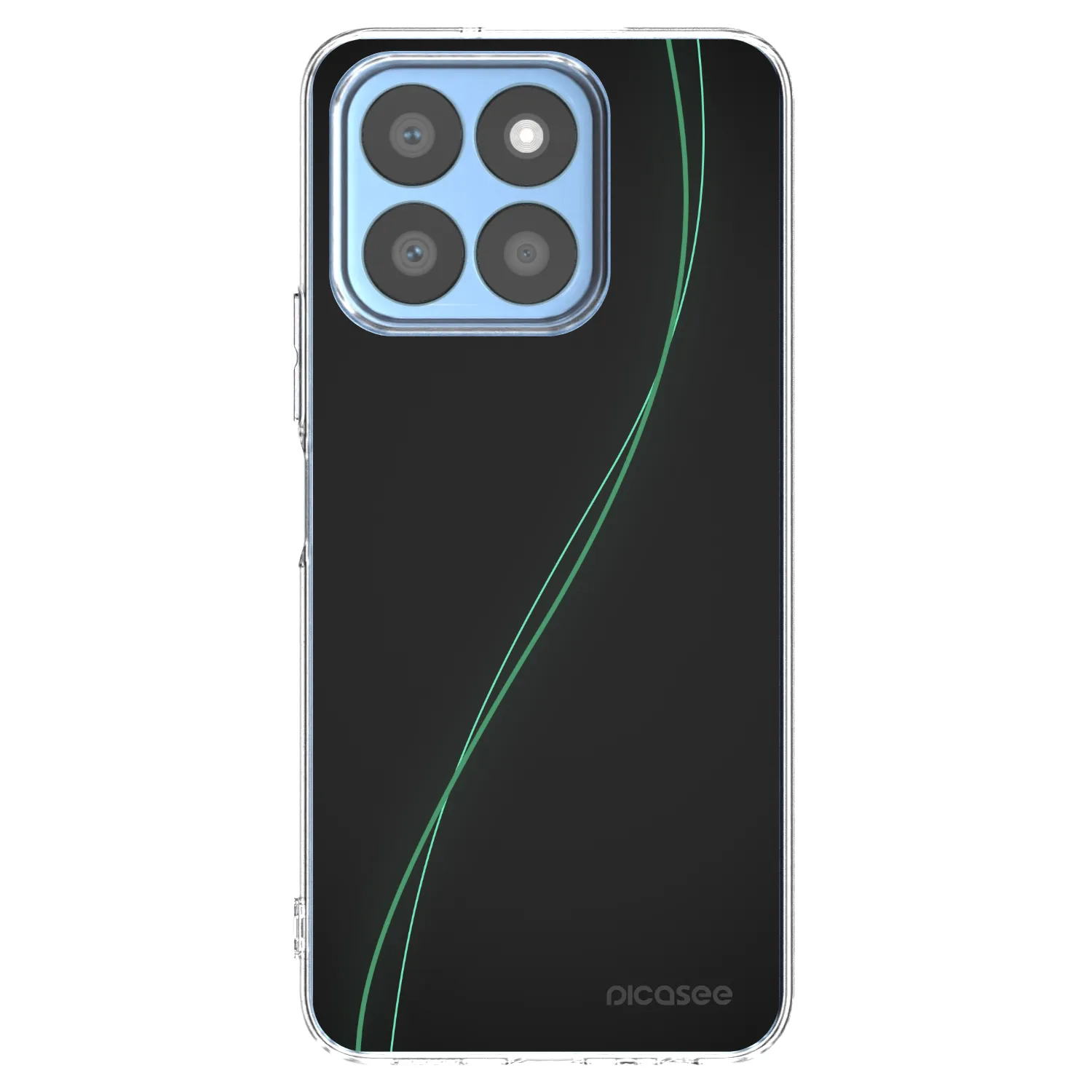 Silikónový prehľadný obal pre Honor X8c - Be Different