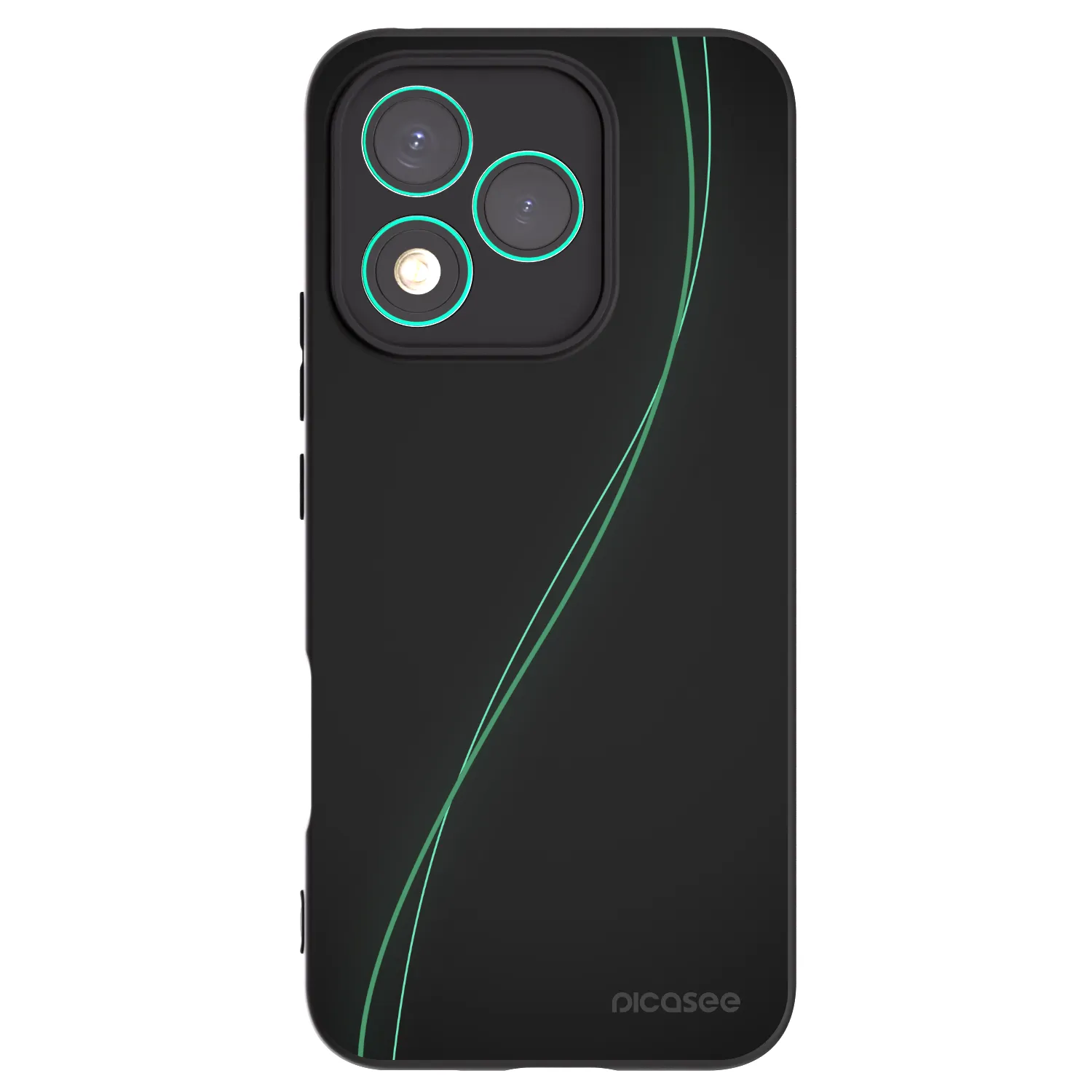 Silikónový čierny obal pre Honor 400 Lite 5G - Be Different