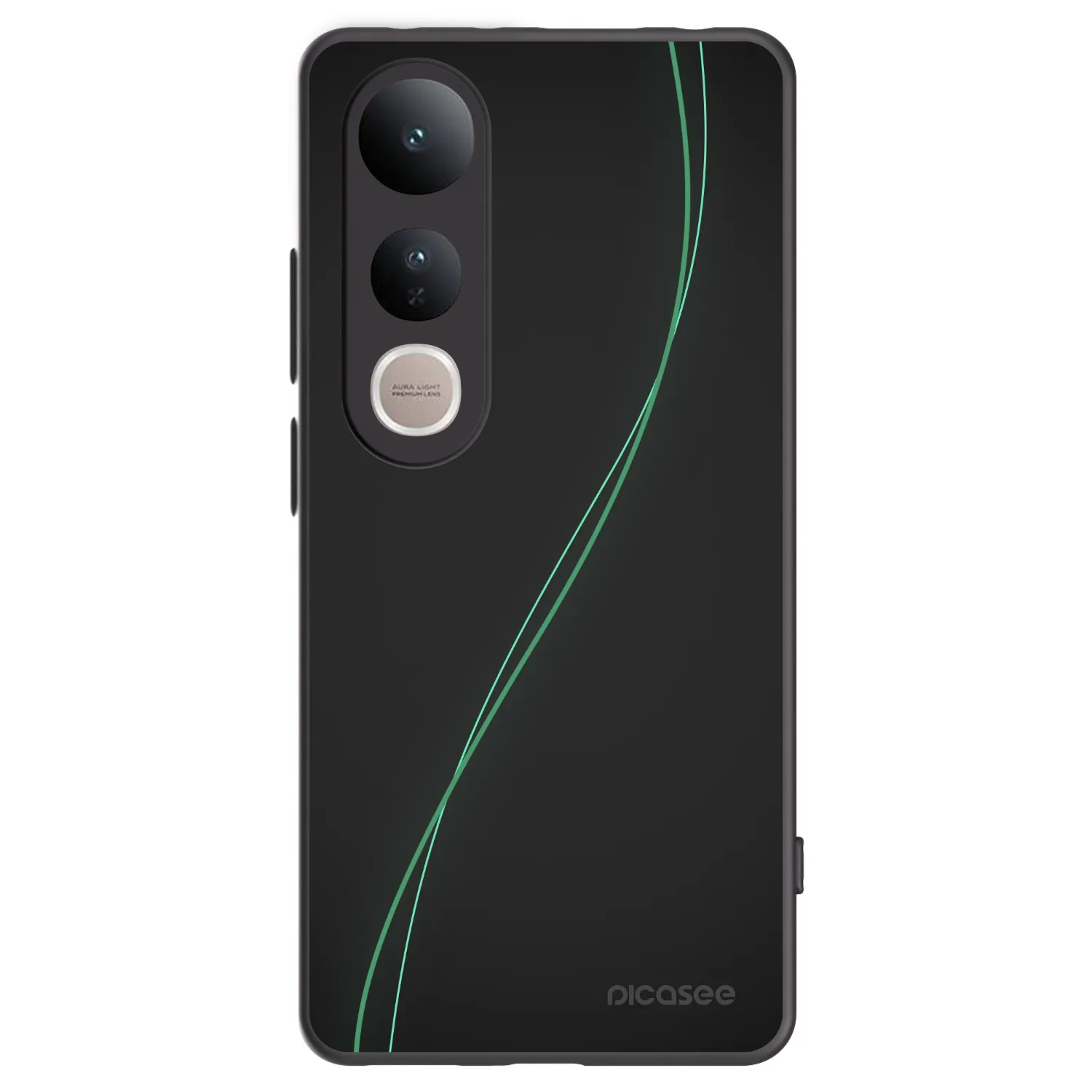 Picasee silikónový čierny obal pre Vivo V50 Lite 5G - Be Different