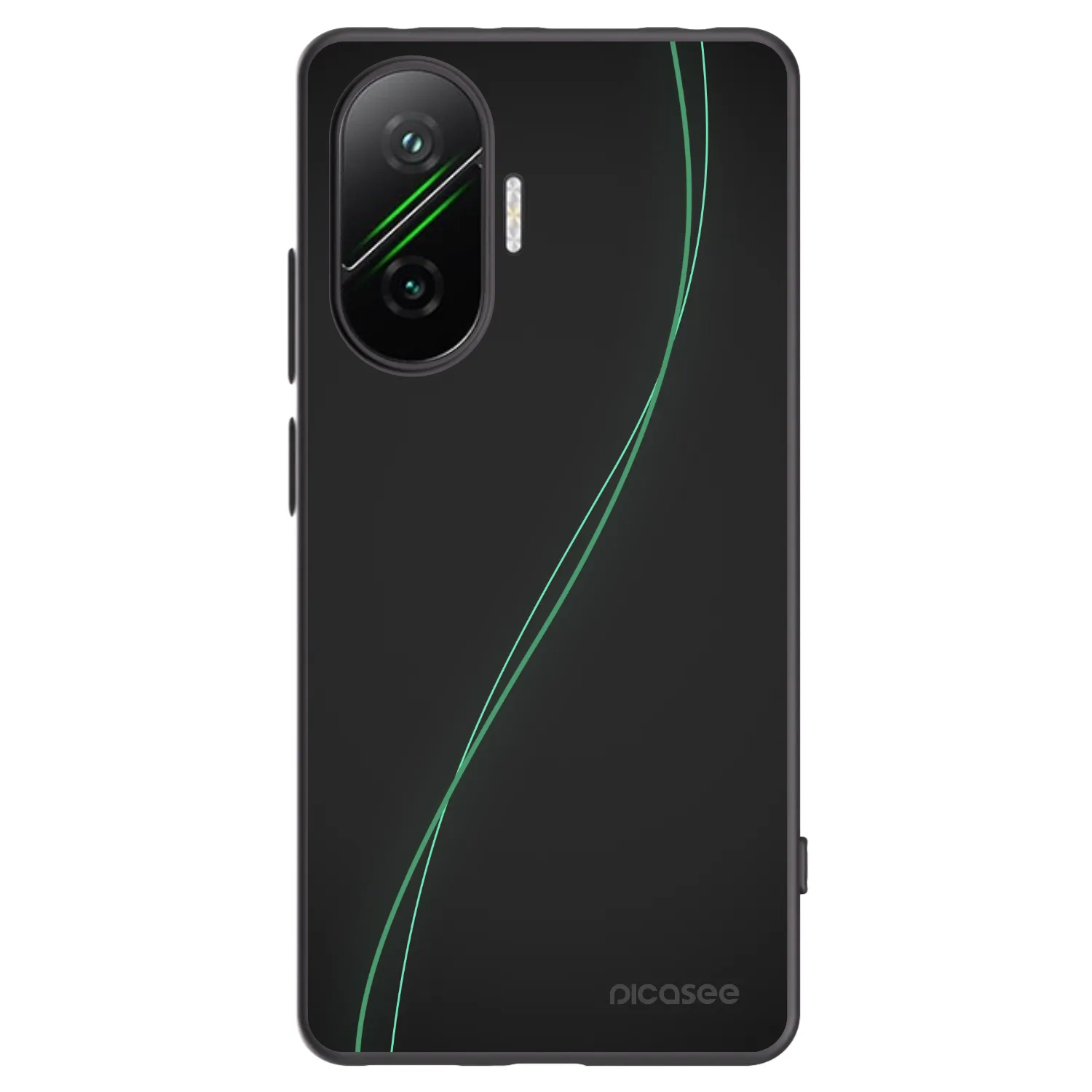 Silikónový čierny obal pre Xiaomi Poco F7 Pro 5G - Be Different