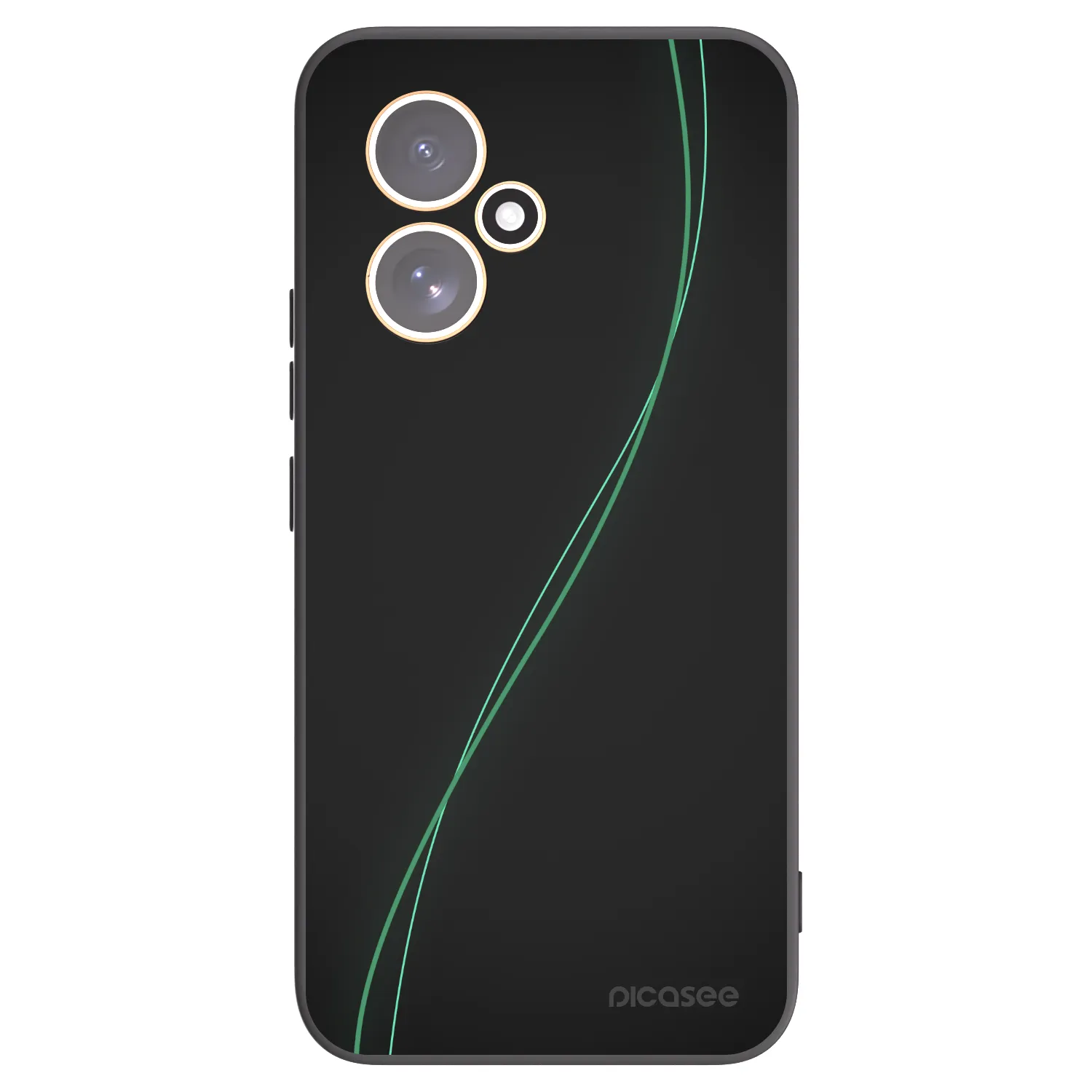 Silikónový čierny obal pre Honor 400 5G - Be Different