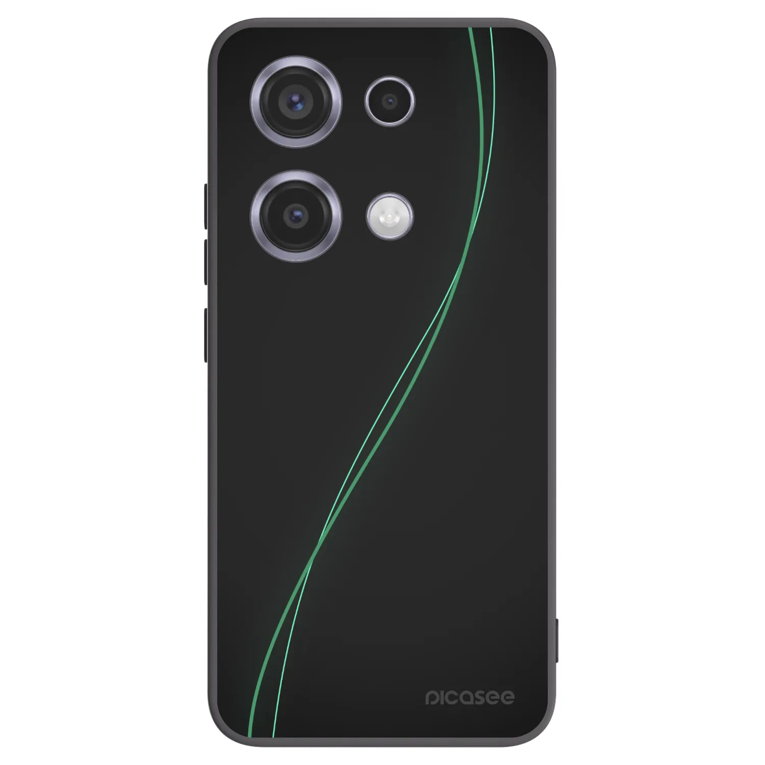 Silikónový čierny obal pre Xiaomi Redmi Note 14S - Be Different