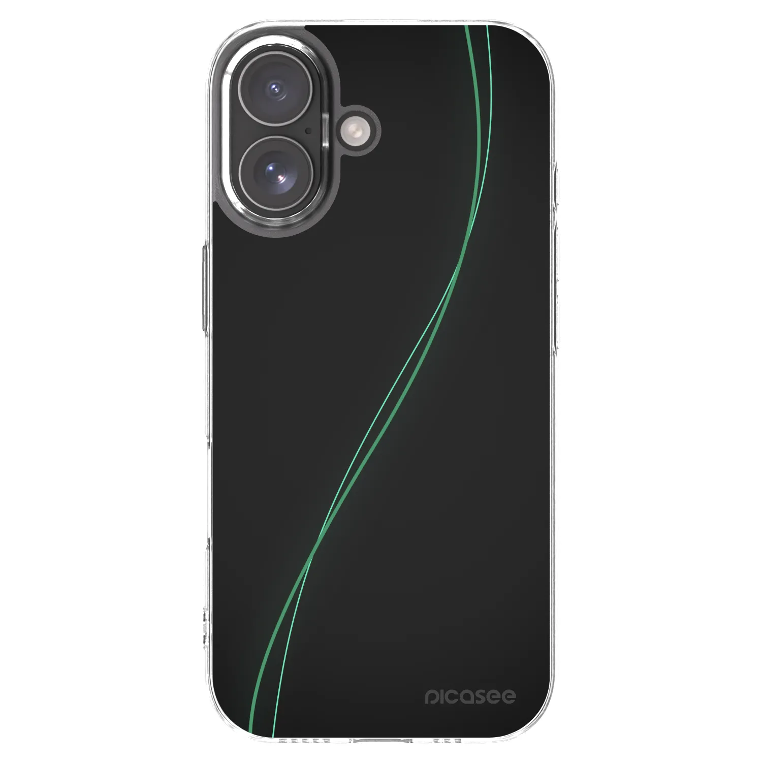 Silikónový prehľadný obal pre Apple iPhone 17 - Be Different