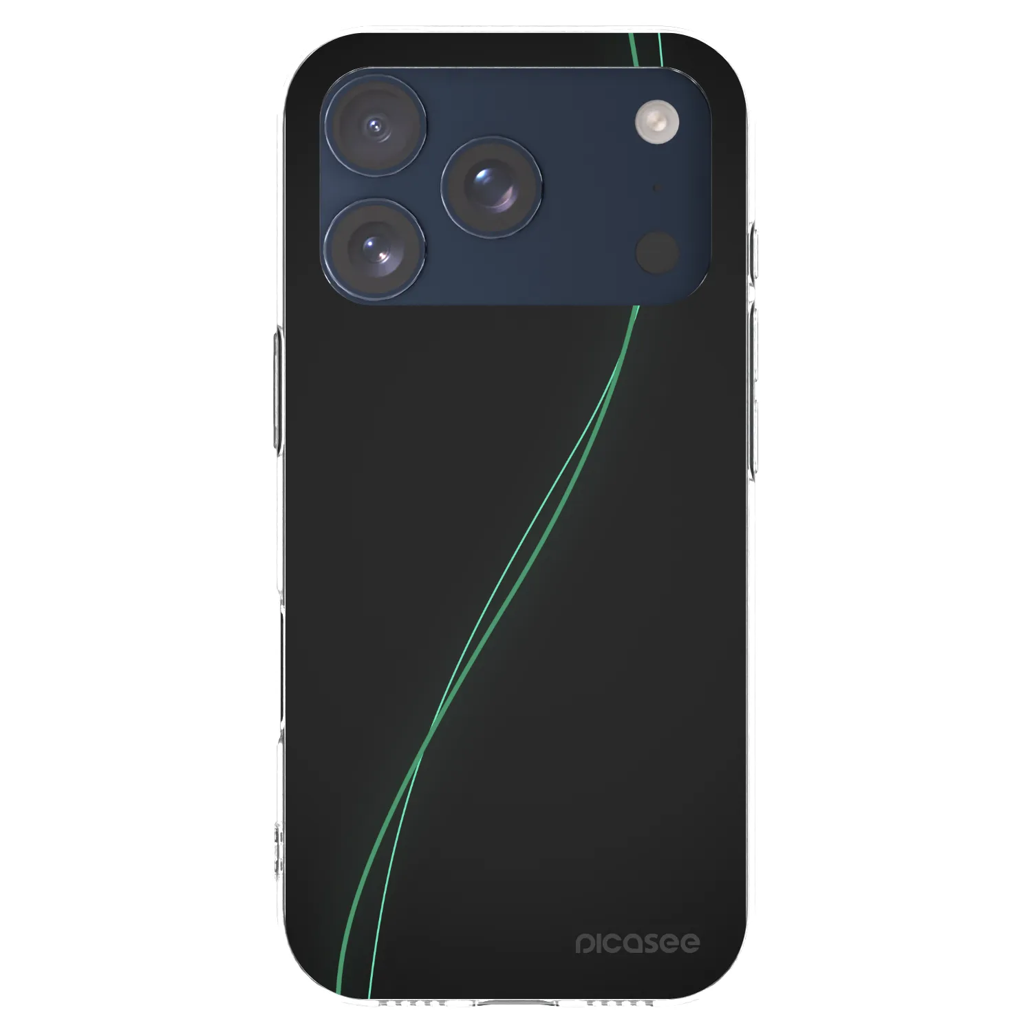 Silikónový prehľadný obal pre Apple iPhone 17 Pro - Be Different