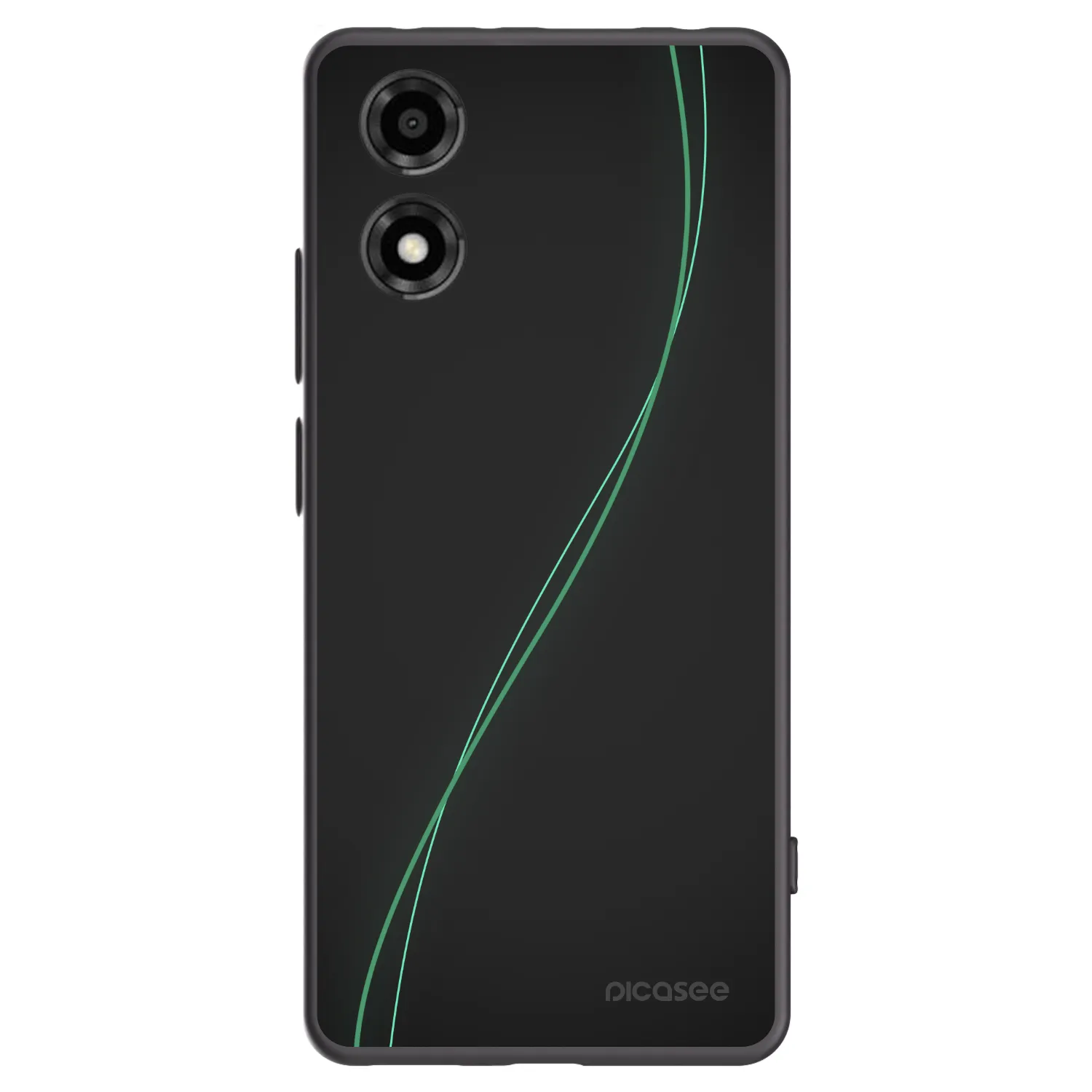 Silikónový čierny obal pre Motorola Moto E14 - Be Different