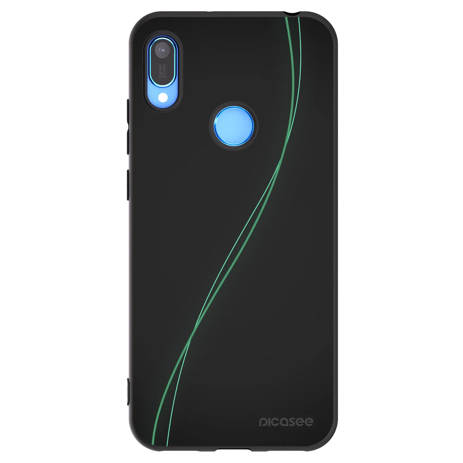 Picasee silikónový čierny obal pre Huawei Y6 2019 - Be Different