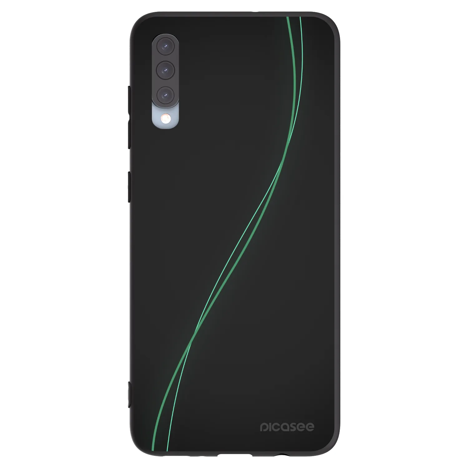 Picasee silikónový čierny obal pre Samsung Galaxy A70 A705F - Be Different