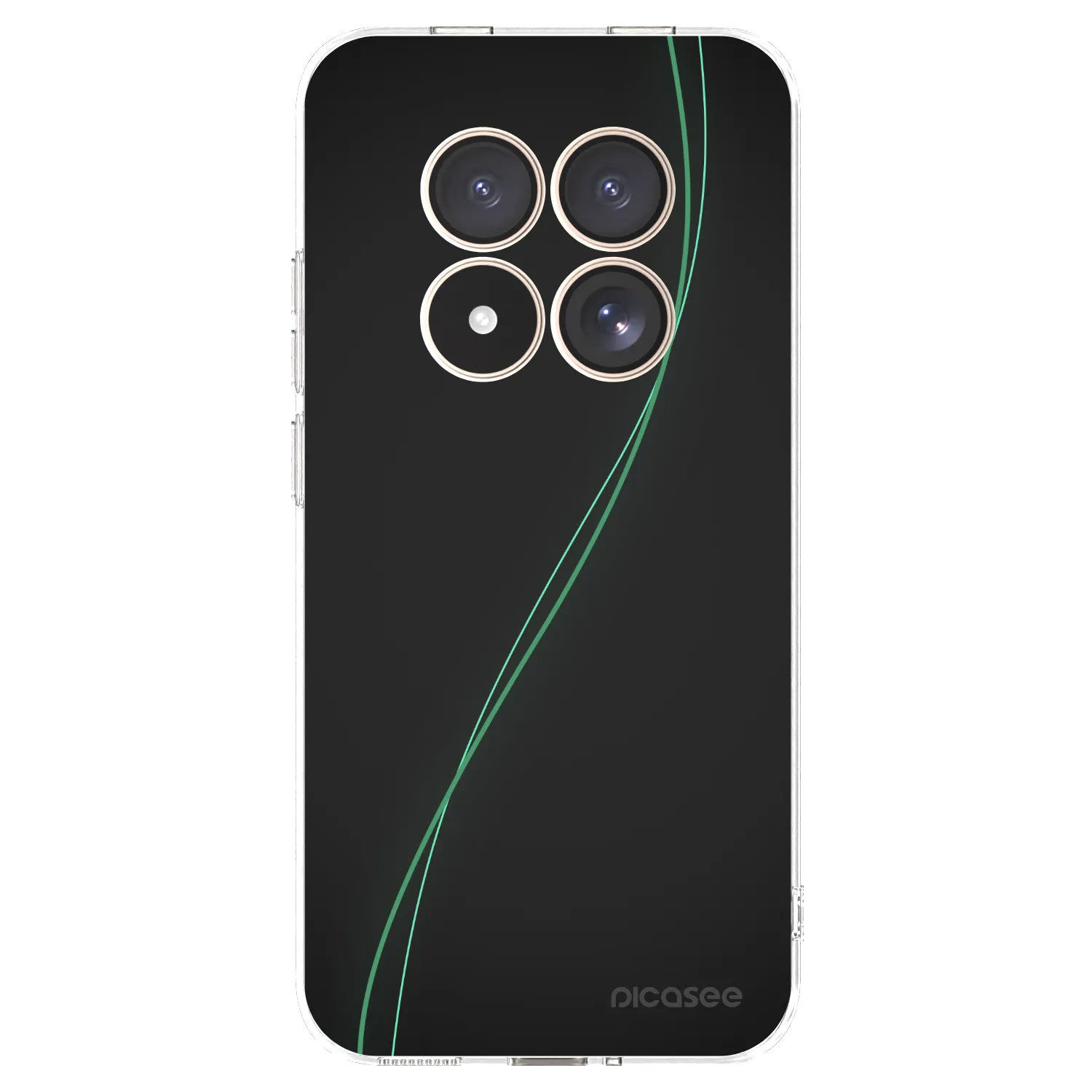 Picasee silikónový prehľadný obal pre Xiaomi Redmi Note 15 Pro 4G - Be Different