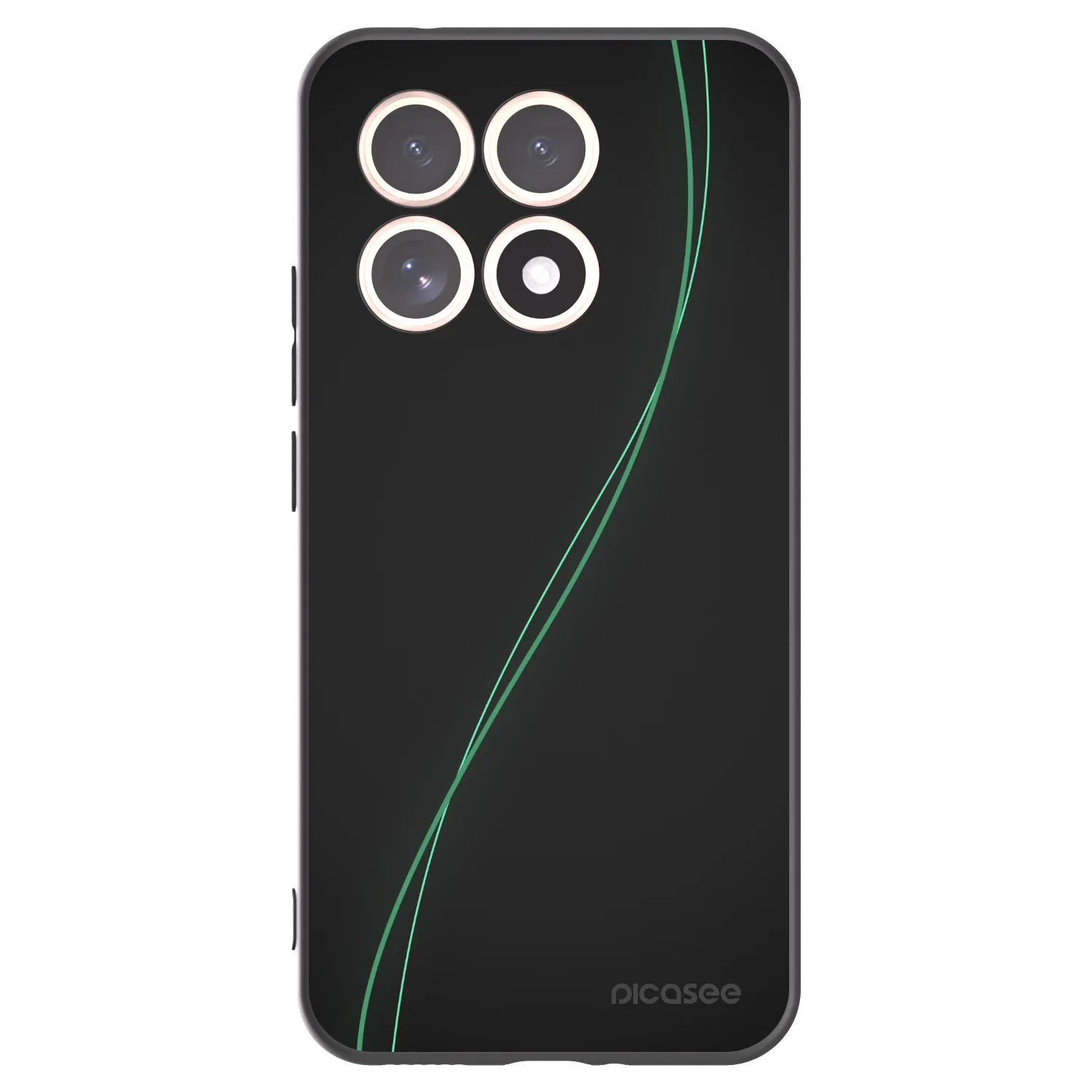 Silikónový čierny obal pre Xiaomi 15T - Be Different