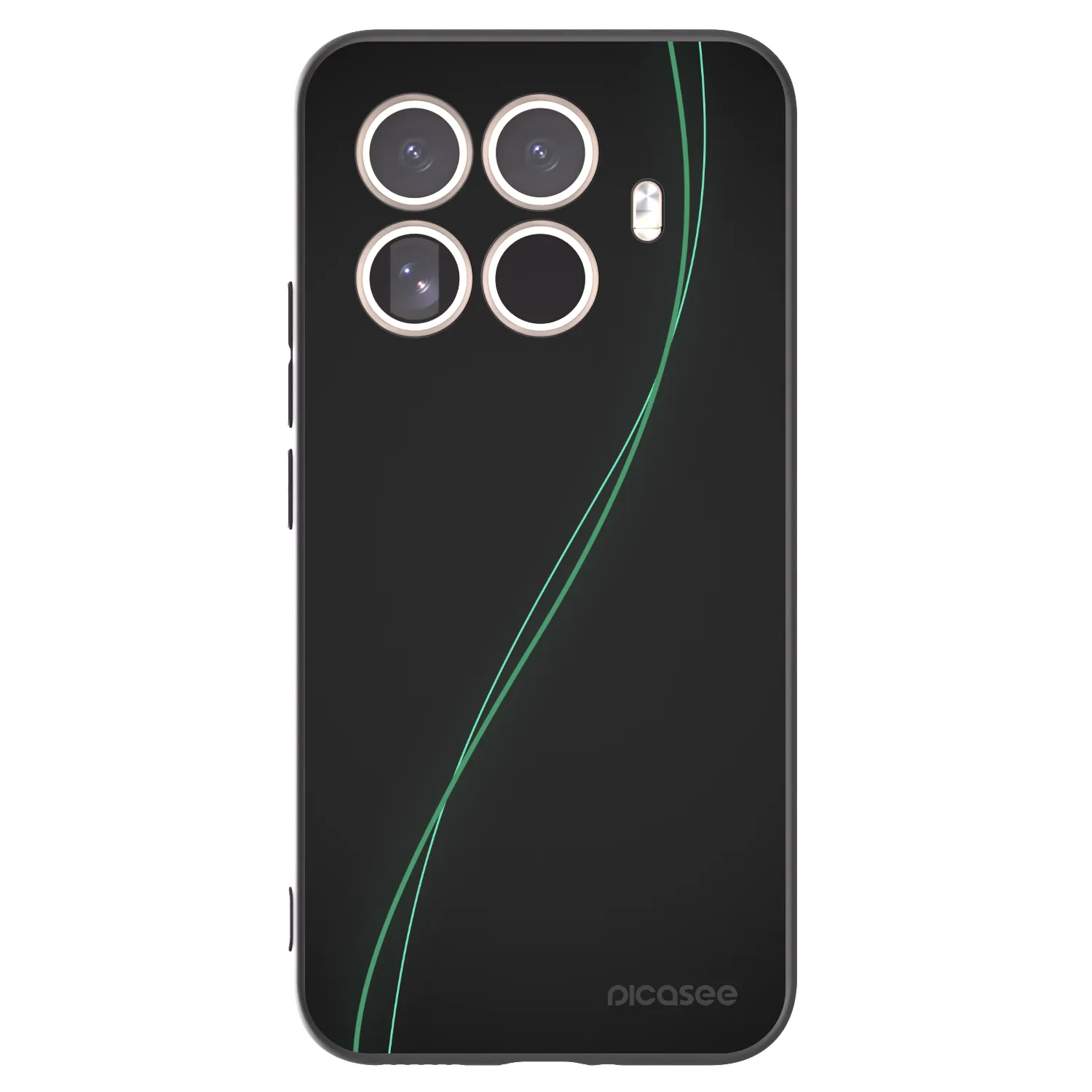 Silikónový čierny obal pre Xiaomi 15T Pro - Be Different