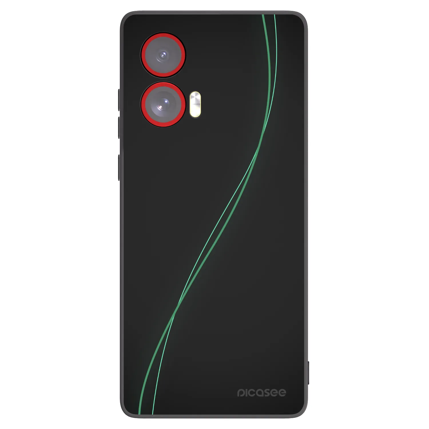 Silikónový čierny obal pre Motorola Edge 50 Fusion - Be Different