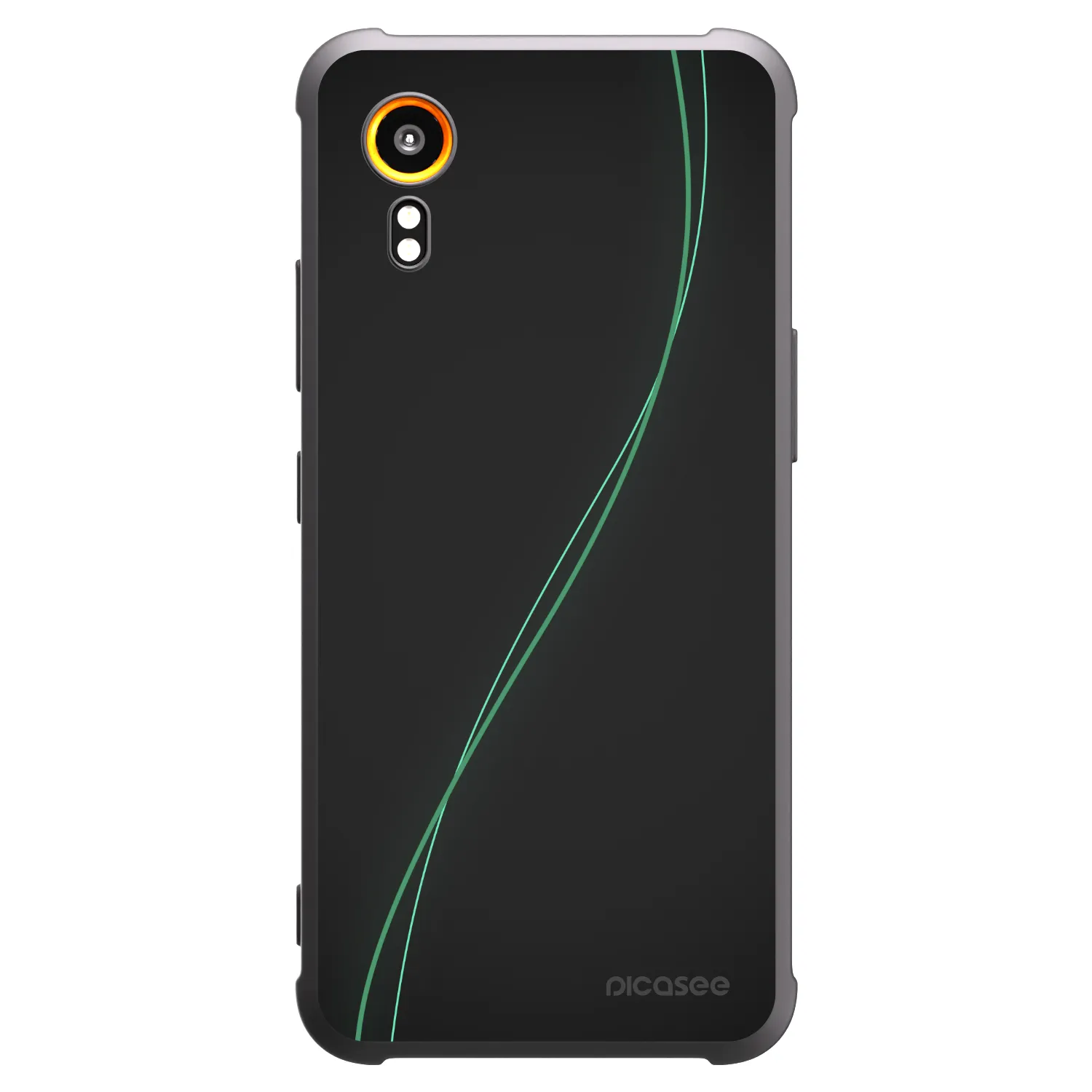 Picasee silikónový čierny obal pre Samsung Galaxy Xcover 7 - Be Different