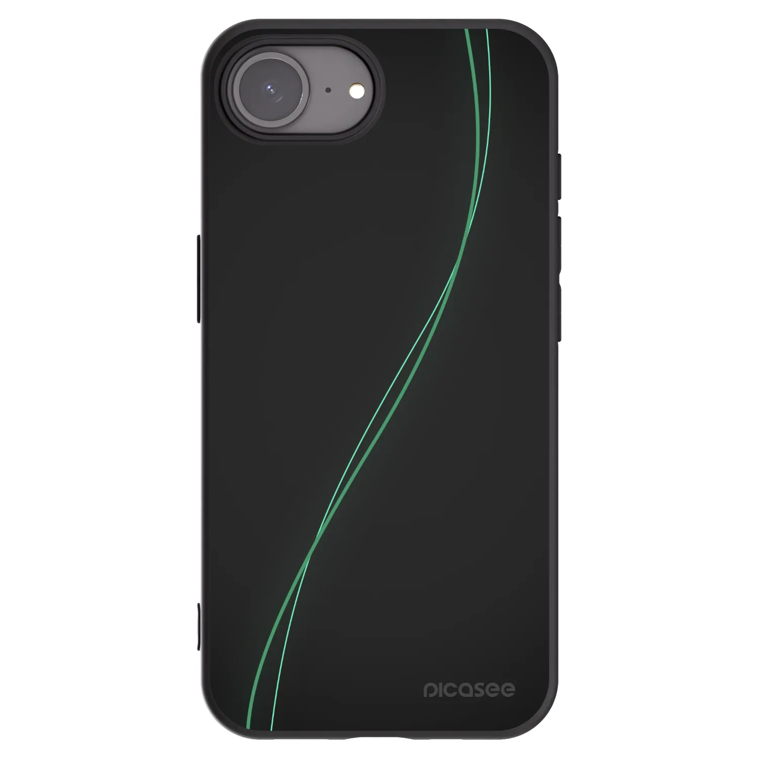 Silikónový čierny obal pre Apple iPhone 17e - Be Different