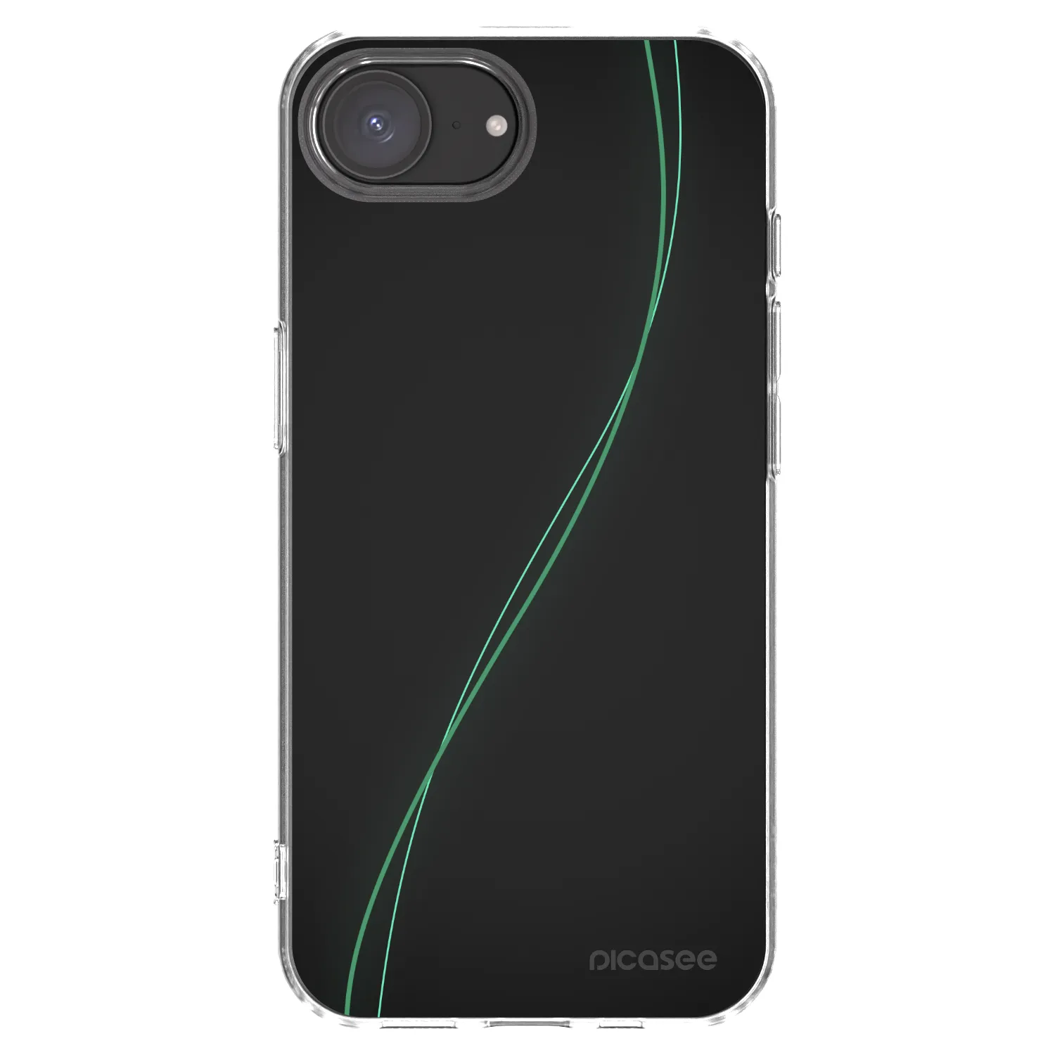 Silikónový prehľadný obal pre Apple iPhone 17e - Be Different