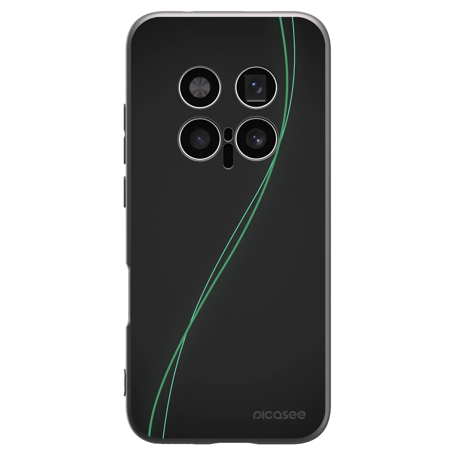 Picasee silikónový čierny obal pre Honor Magic8 Pro 5G - Be Different