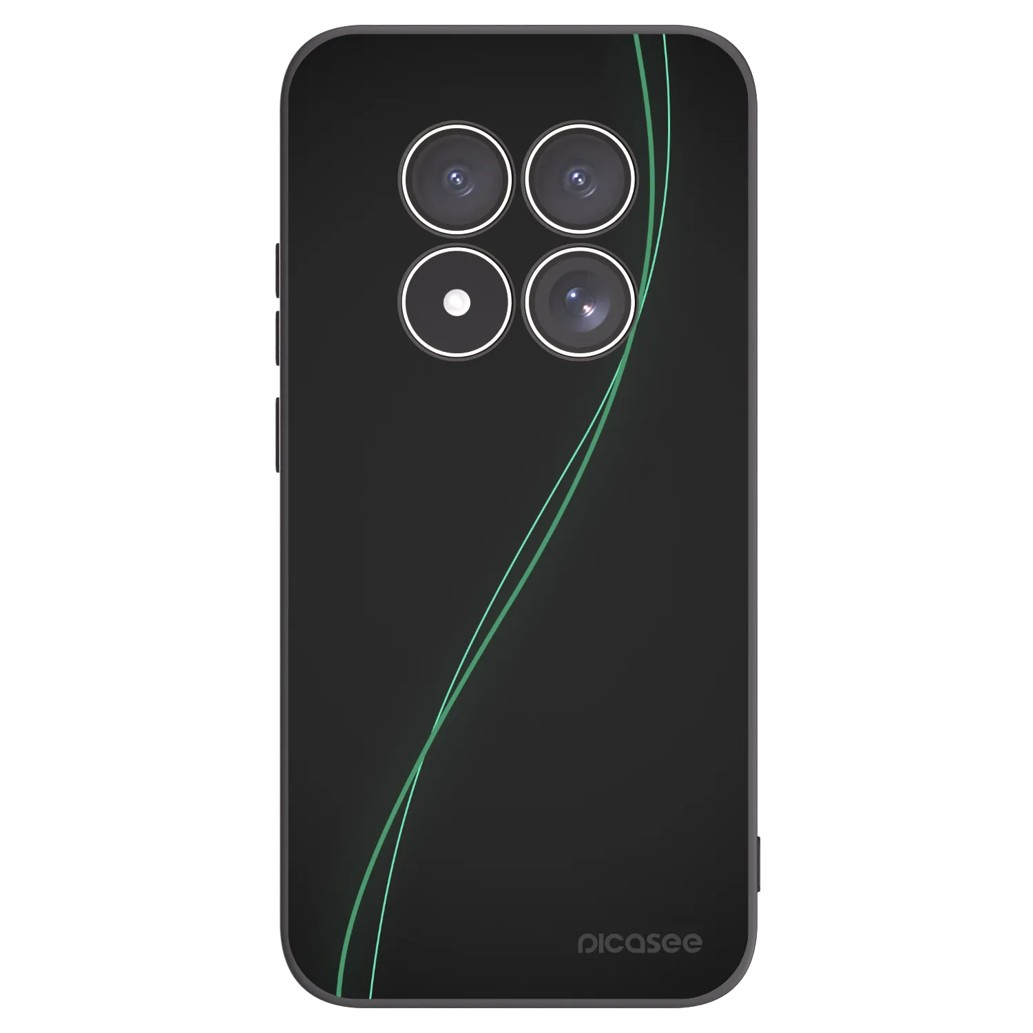 Silikónový čierny obal pre Xiaomi Redmi Note 15 Pro 5G - Be Different