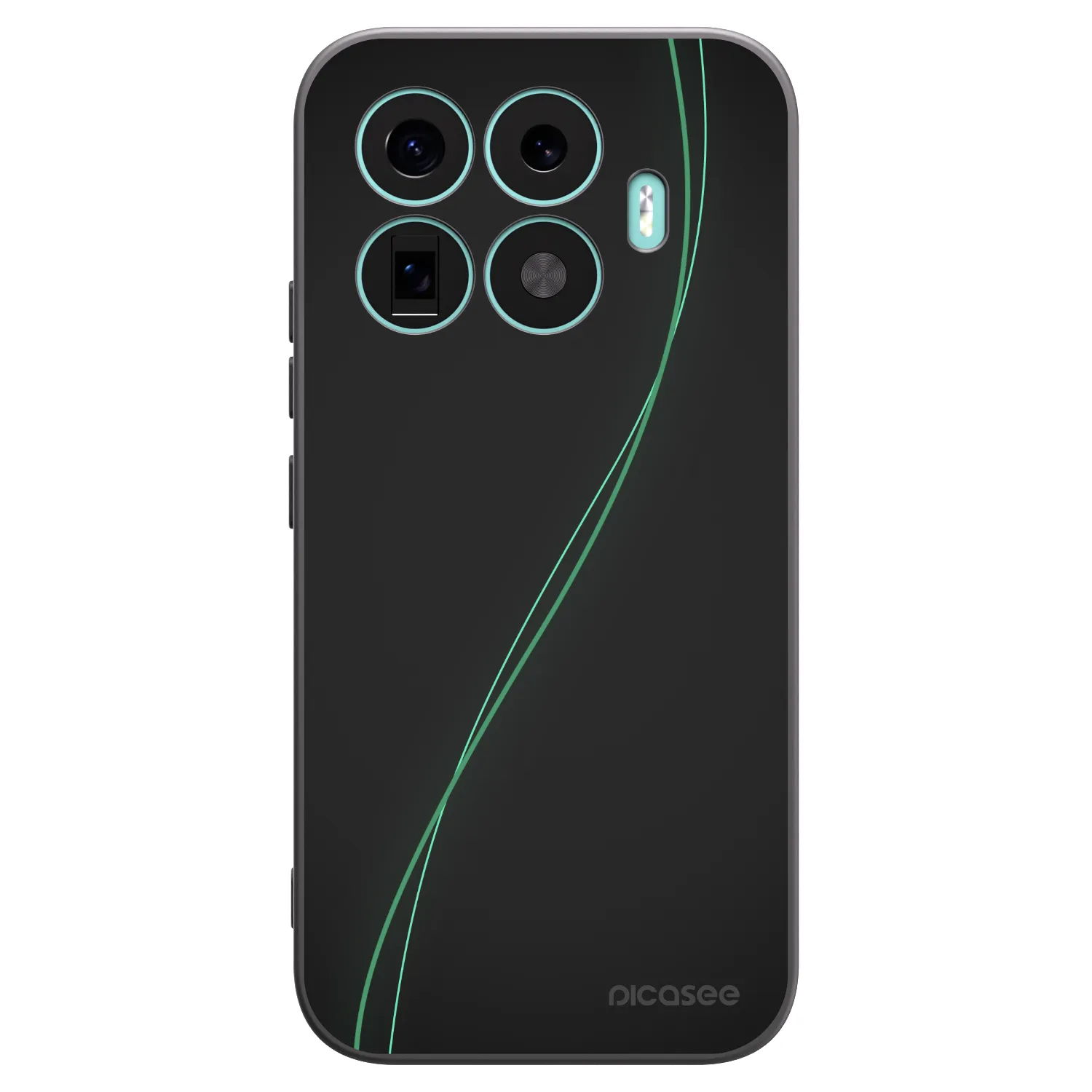 Picasee silikónový čierny obal pre Xiaomi 17T - Be Different