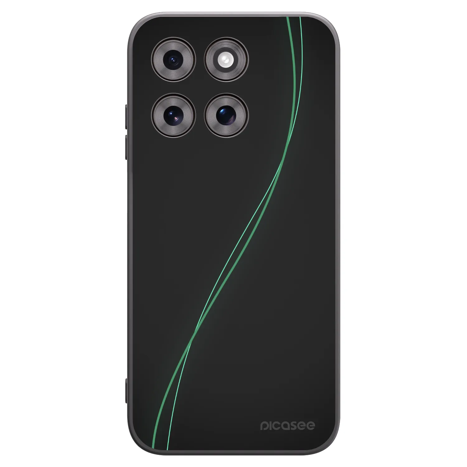 Picasee silikónový čierny obal pre Motorola Moto G77 - Be Different