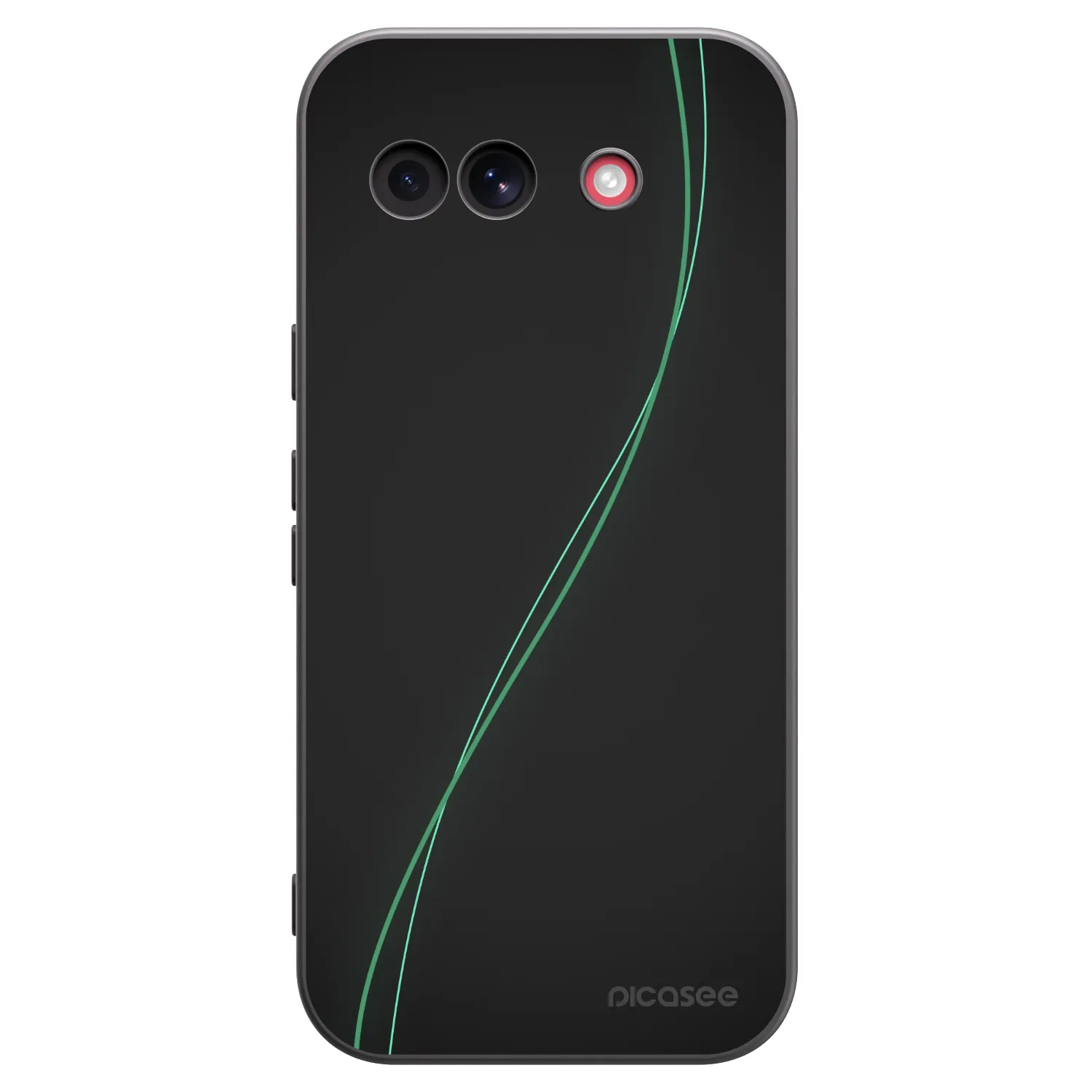 Picasee silikónový čierny obal pre Google Pixel 10a - Be Different