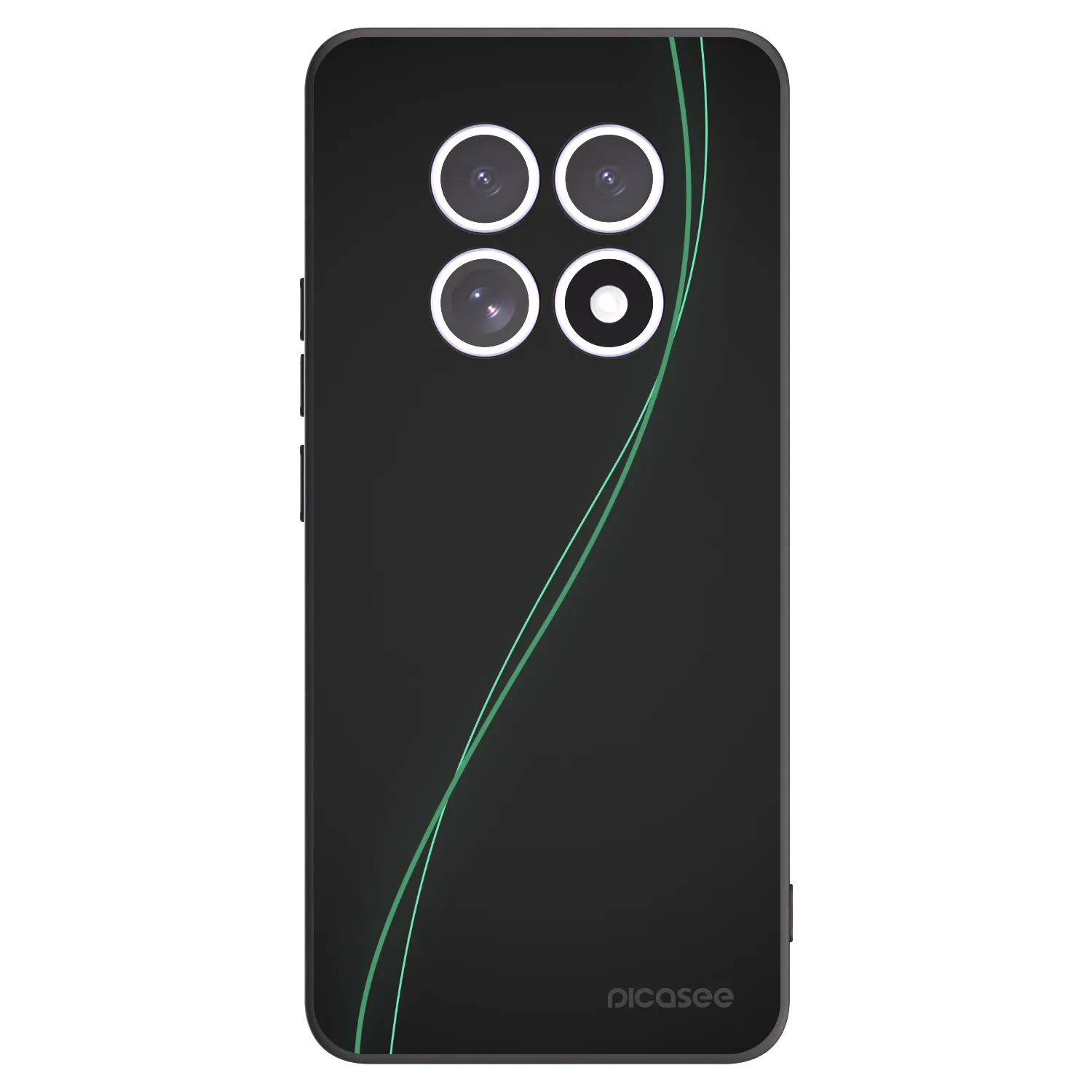 Picasee silikónový čierny obal pre Xiaomi Redmi Note 15 5G - Be Different