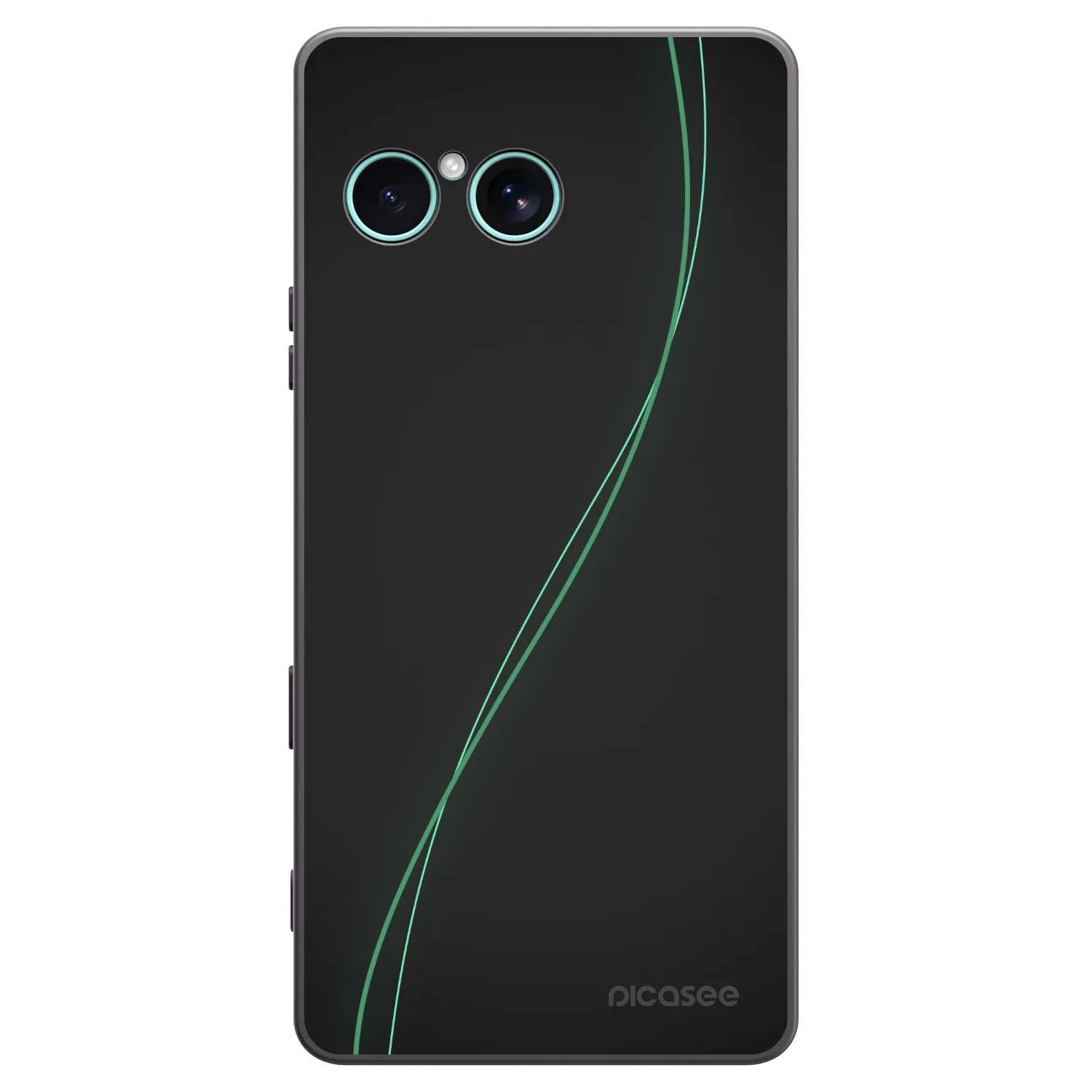 Picasee silikónový čierny obal pre Sony Xperia 10 VII - Be Different