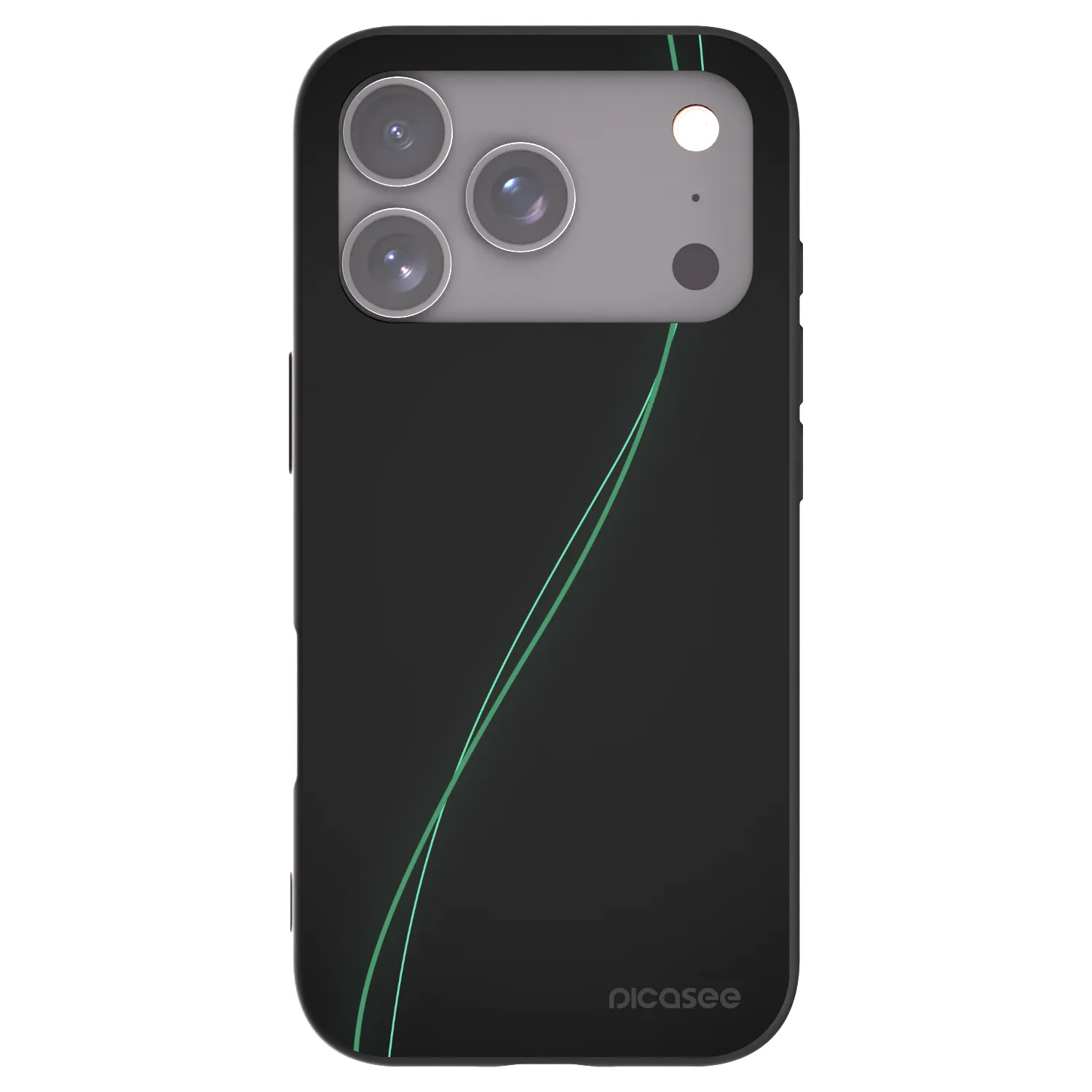 Picasee silikónový čierny obal pre Apple iPhone 18 Pro - Be Different