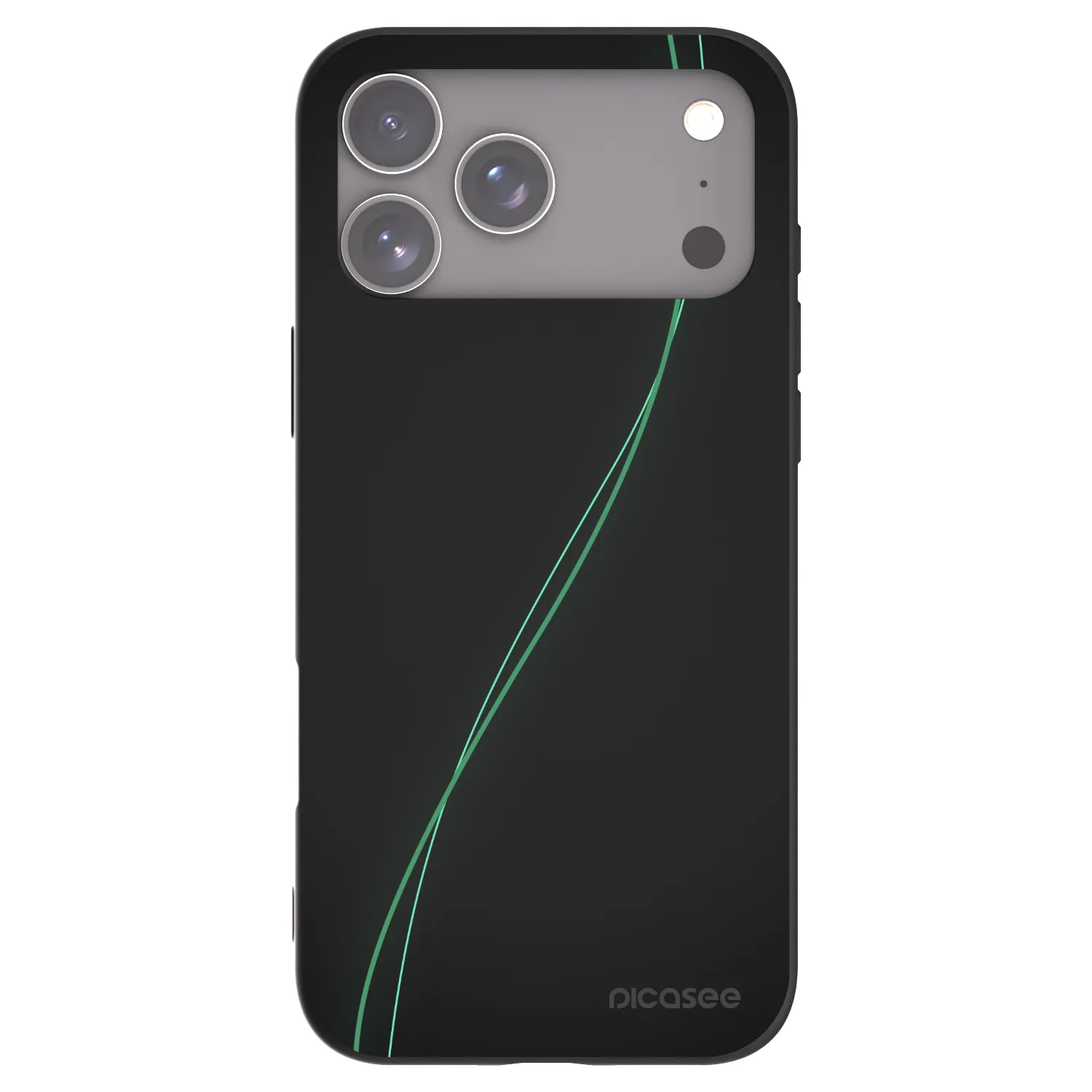 Picasee silikónový čierny obal pre Apple iPhone 18 Pro Max - Be Different