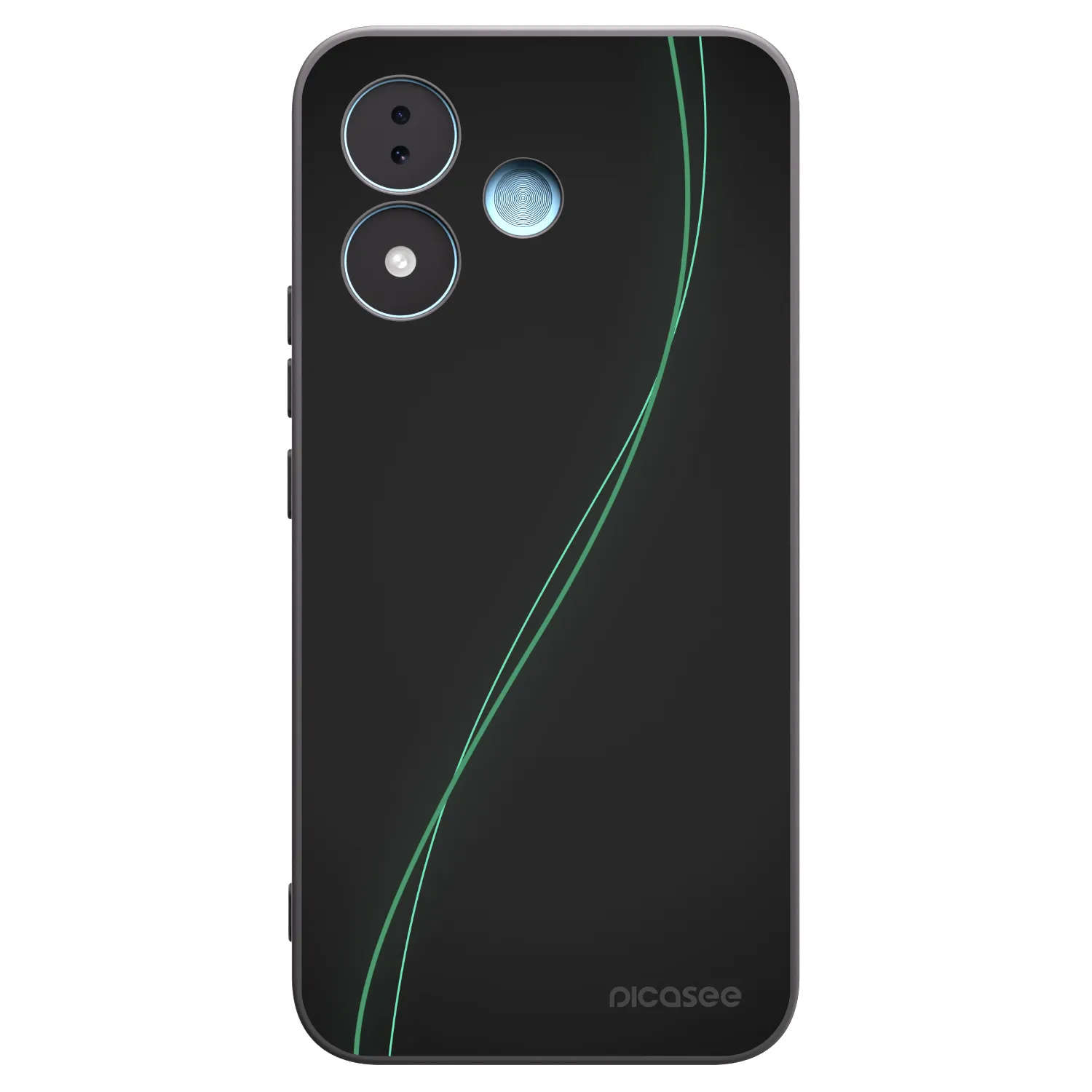 Picasee silikónový čierny obal pre Xiaomi Redmi Note 17 5G - Be Different