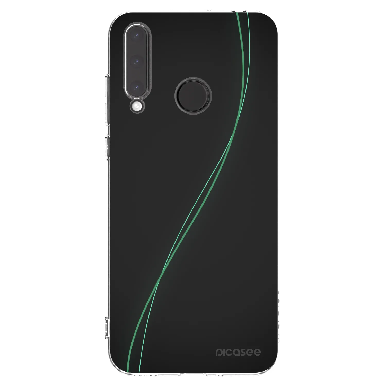 Picasee silikónový prehľadný obal pre Honor 20 Lite - Be Different