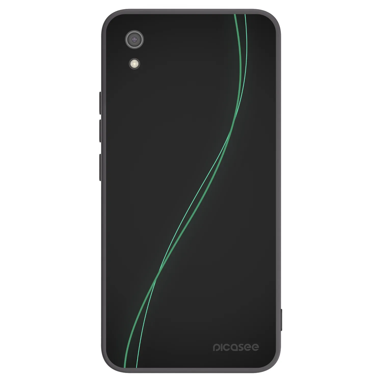 Picasee silikónový čierny obal pre Xiaomi Redmi 7A - Be Different