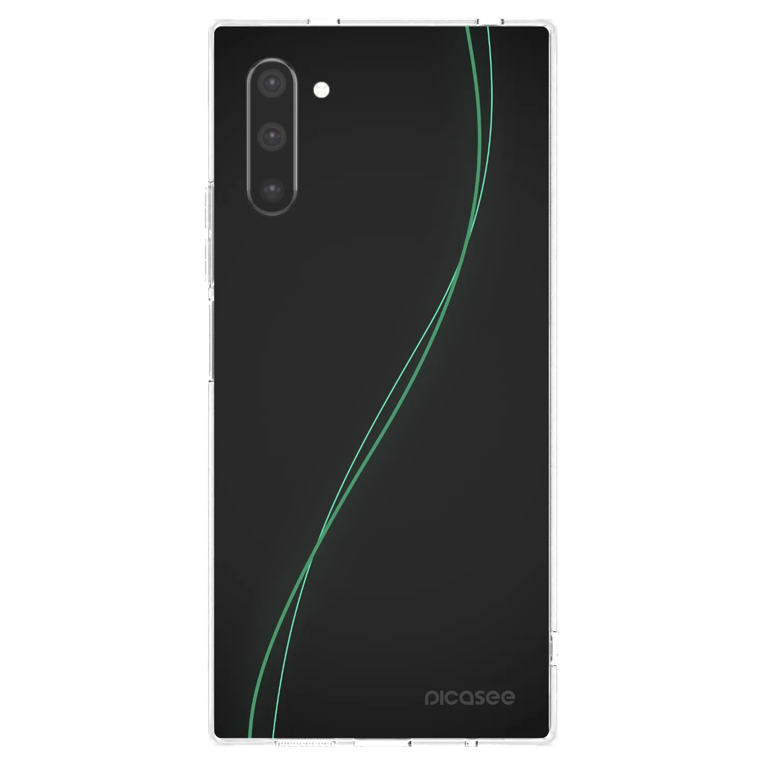 Picasee silikónový prehľadný obal pre Samsung Galaxy Note 10 N970F - Be Different