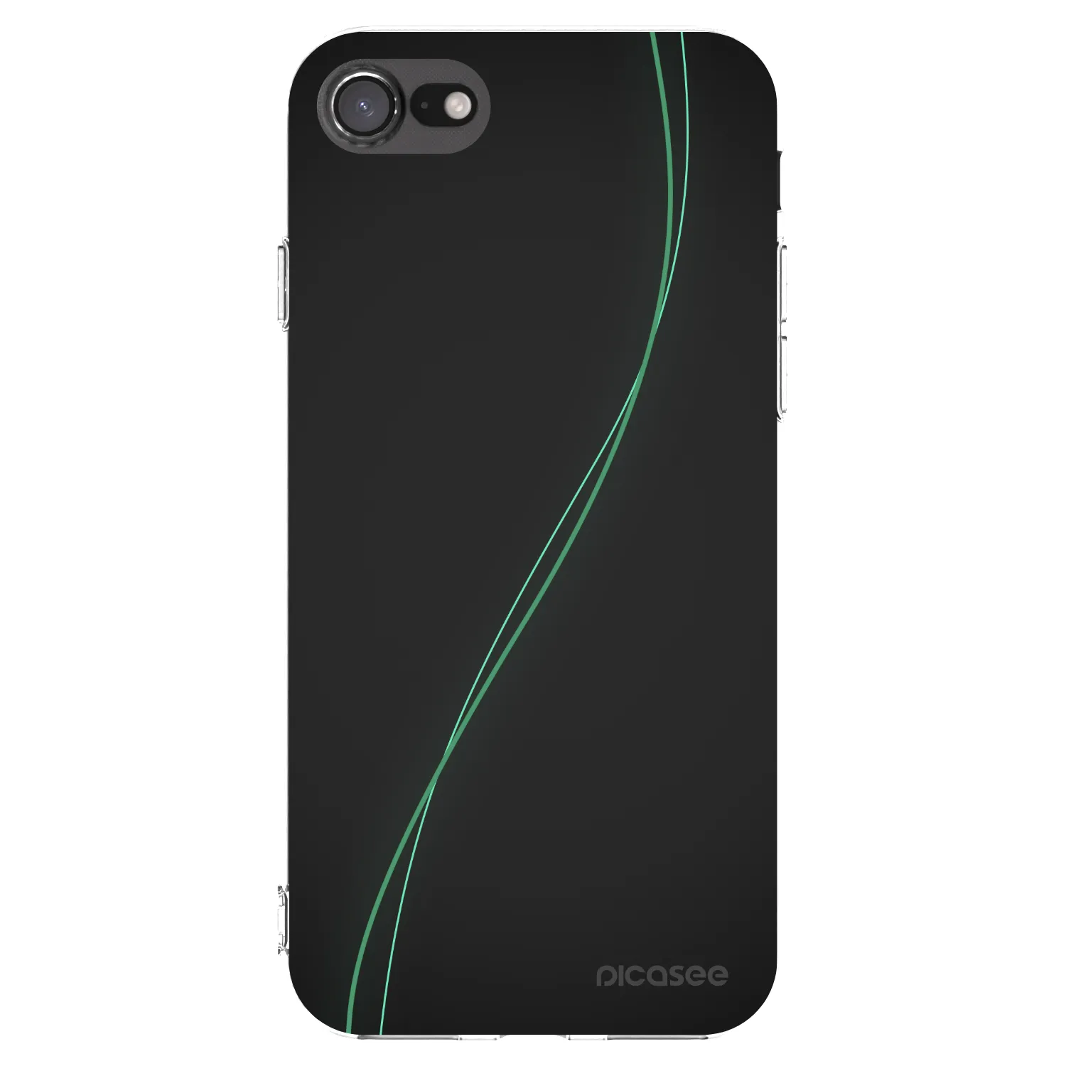 Silikónový prehľadný obal pre Apple iPhone 8 - Be Different