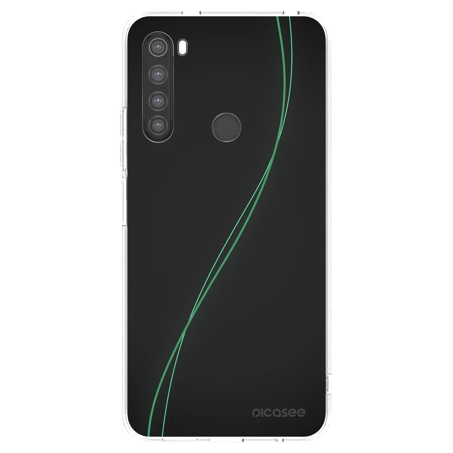 Silikónový prehľadný obal pre Xiaomi Redmi Note 8 - Be Different