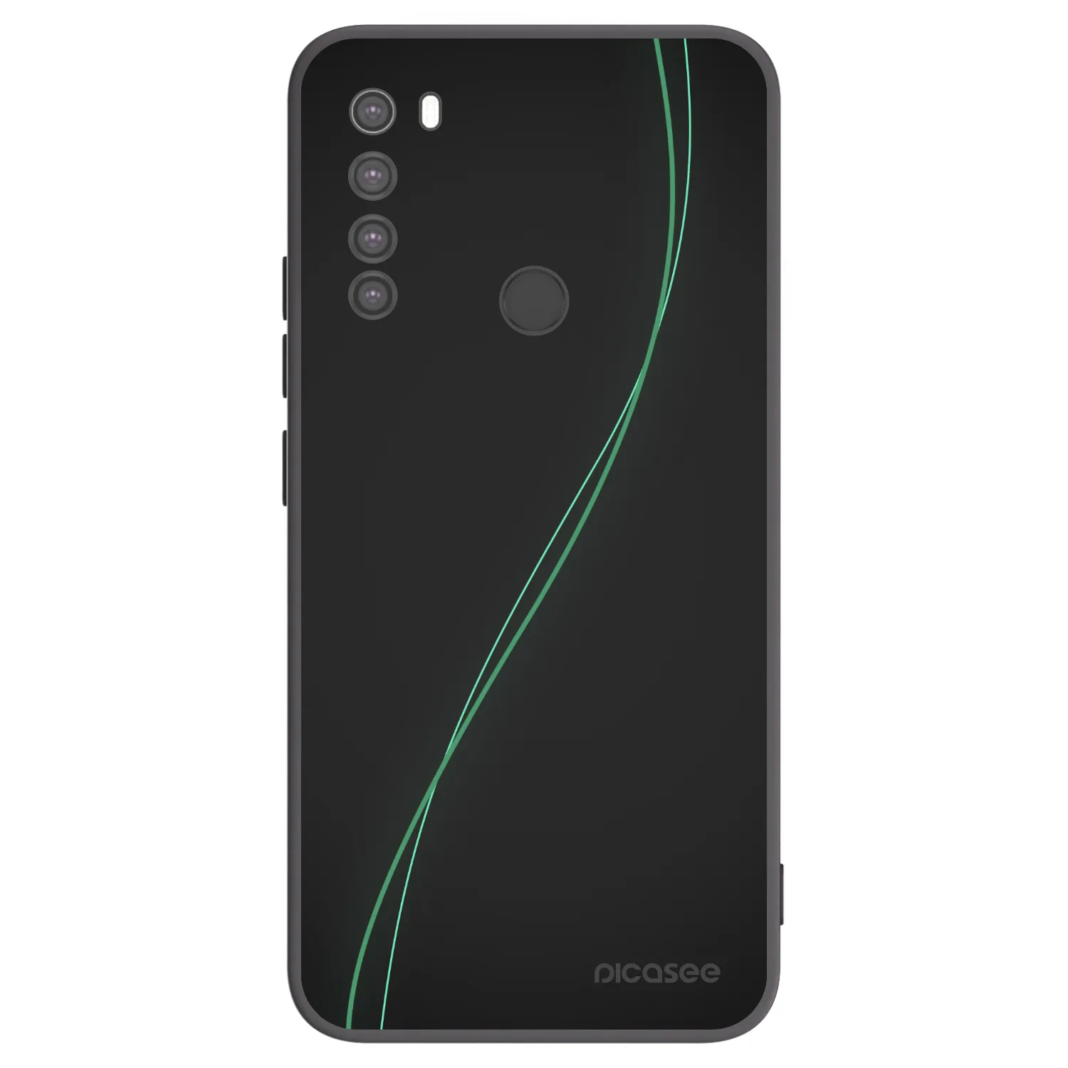 Picasee silikónový čierny obal pre Xiaomi Redmi Note 8 - Be Different