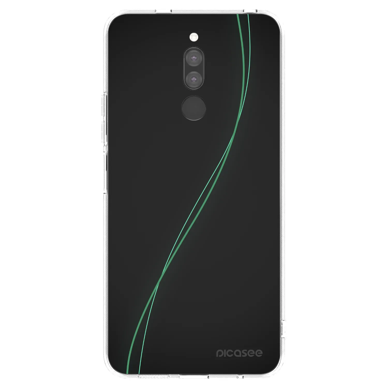 Silikónový prehľadný obal pre Xiaomi Redmi 8 - Be Different