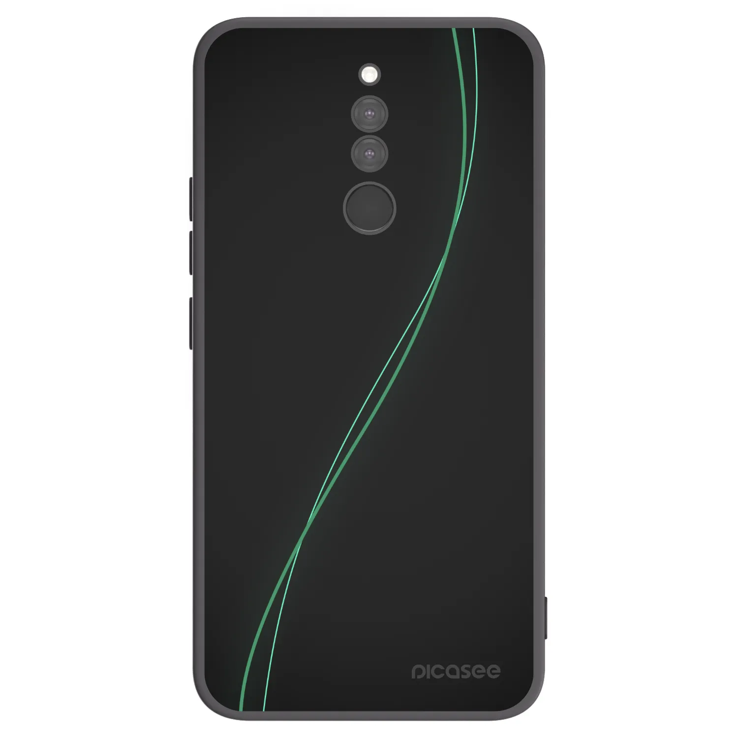 Picasee silikónový čierny obal pre Xiaomi Redmi 8 - Be Different