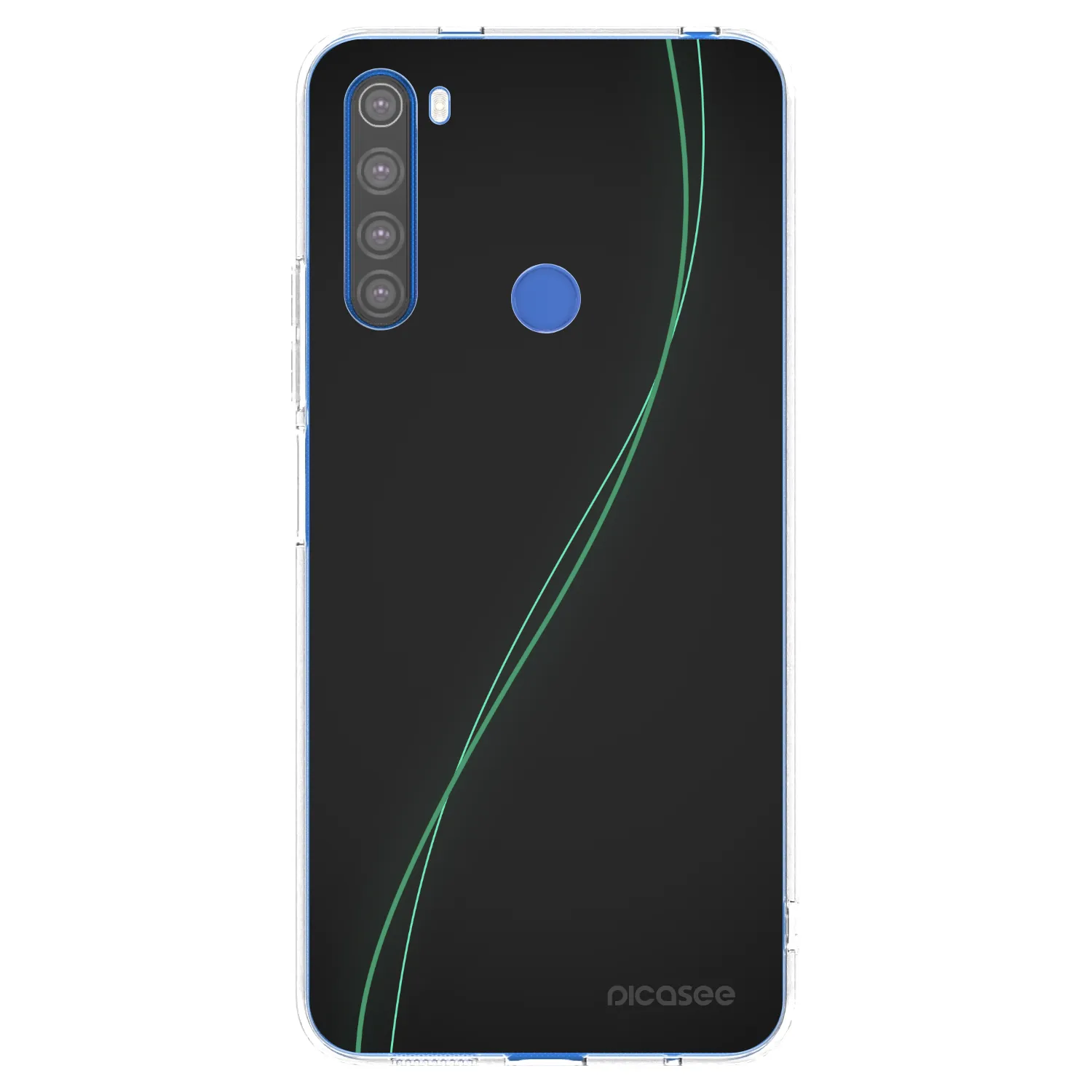 Silikónový prehľadný obal pre Xiaomi Redmi Note 8T - Be Different