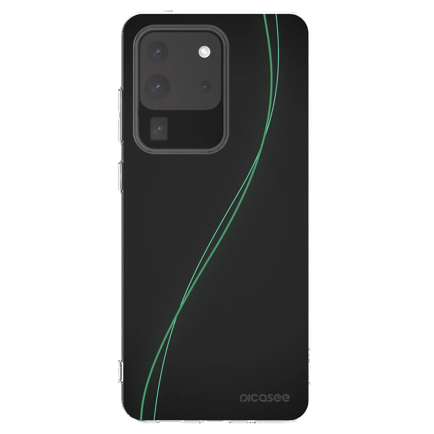 Picasee silikónový prehľadný obal pre Samsung Galaxy S20 Ultra 5G G988F - Be Different