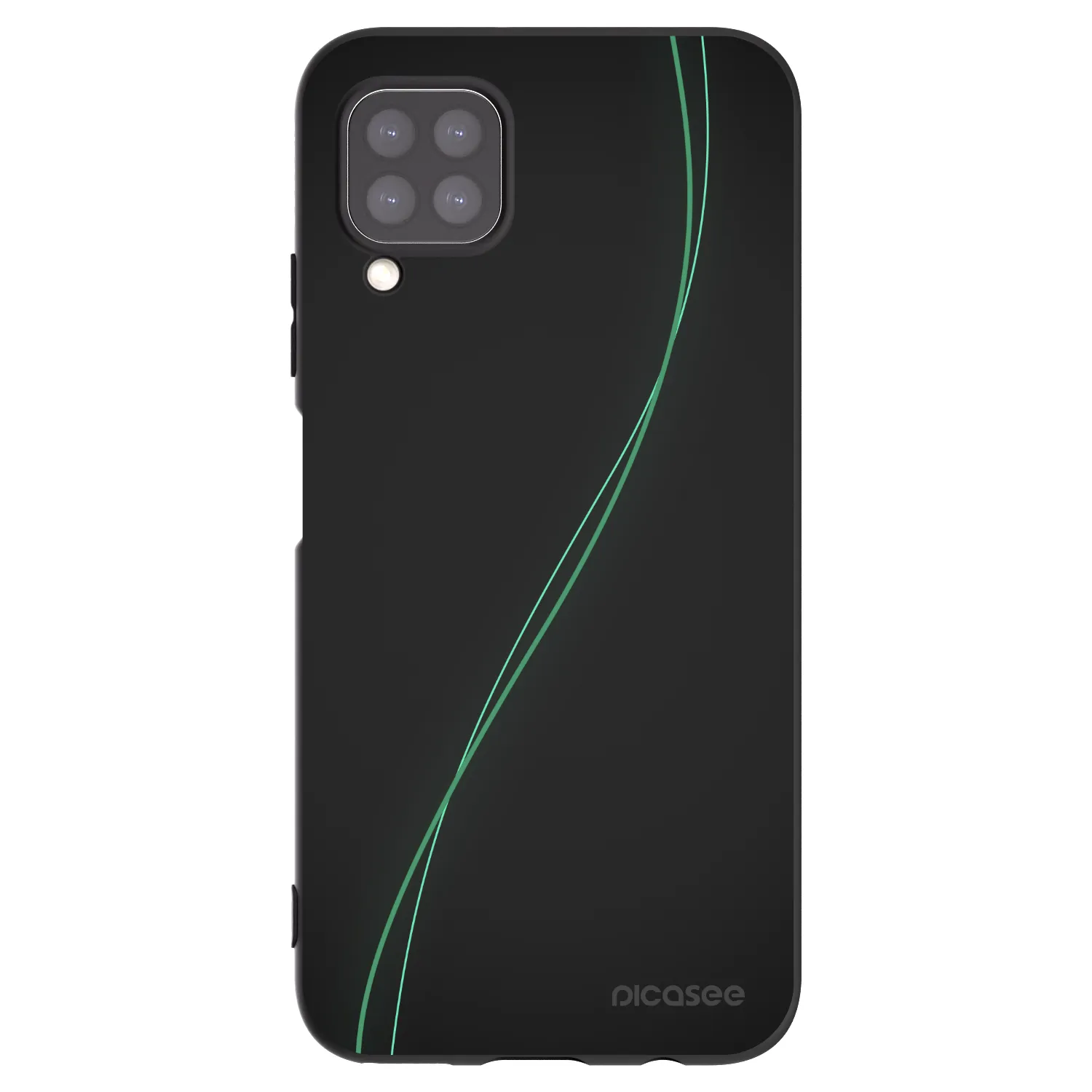 Picasee silikónový čierny obal pre Huawei P40 Lite - Be Different