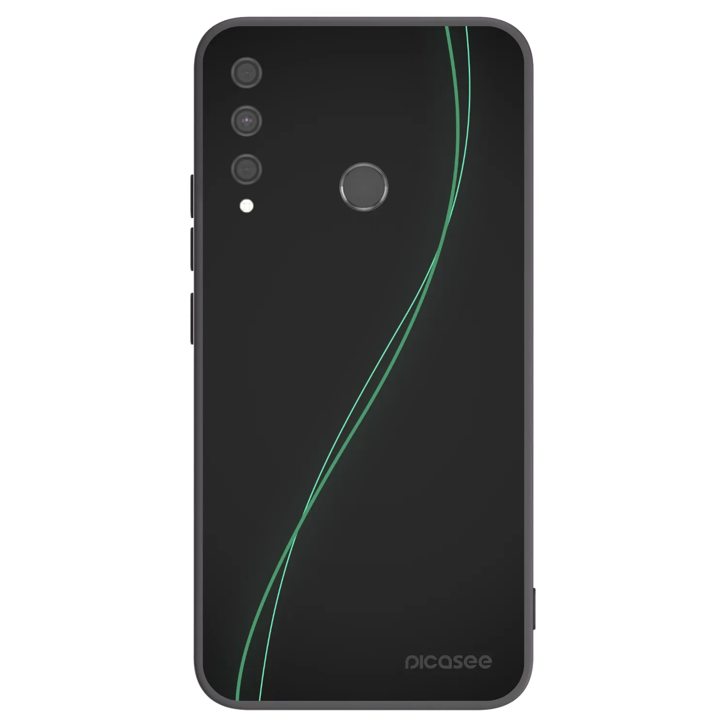 Picasee silikónový čierny obal pre Huawei P40 Lite E - Be Different