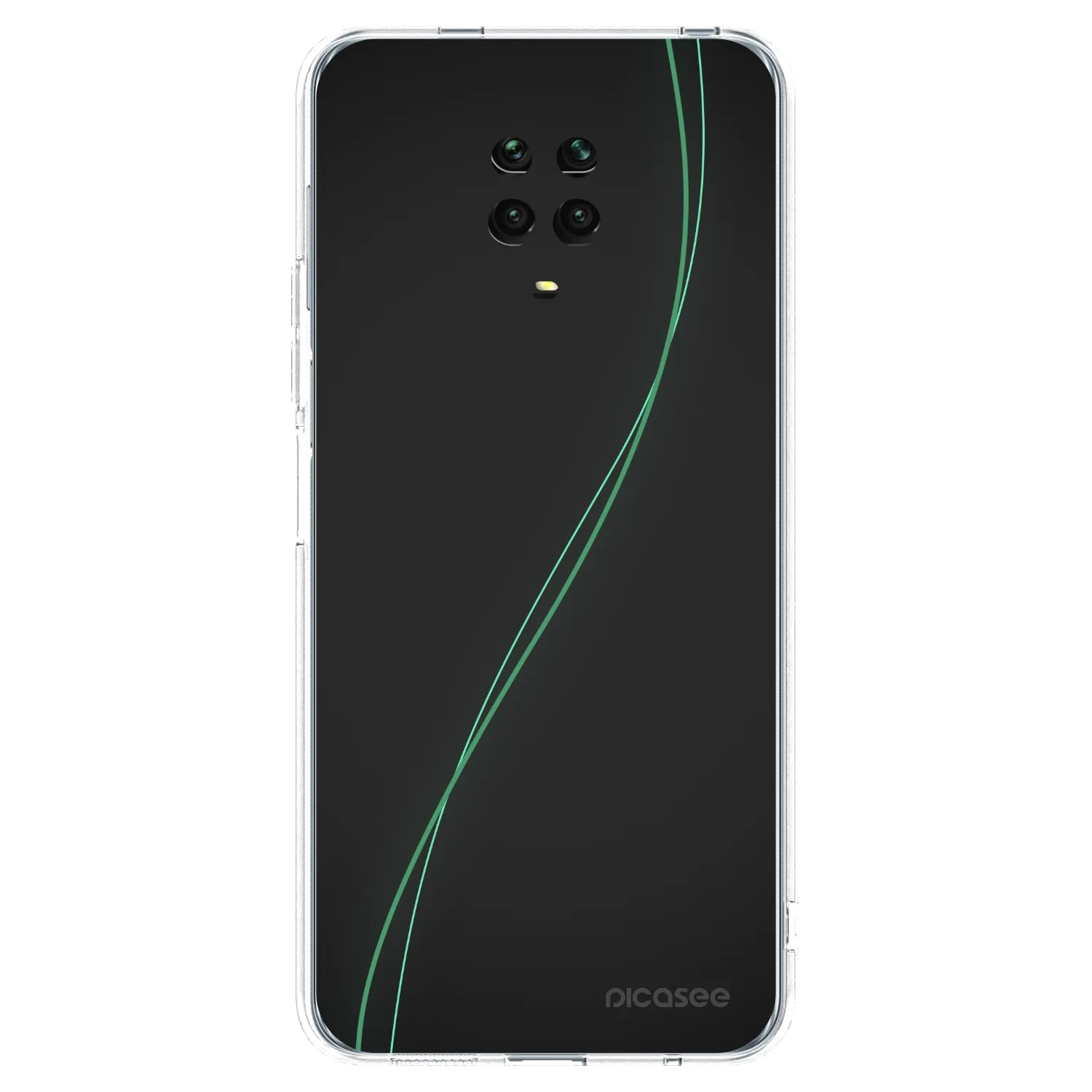 Silikónový prehľadný obal pre Xiaomi Redmi Note 9 Pro - Be Different